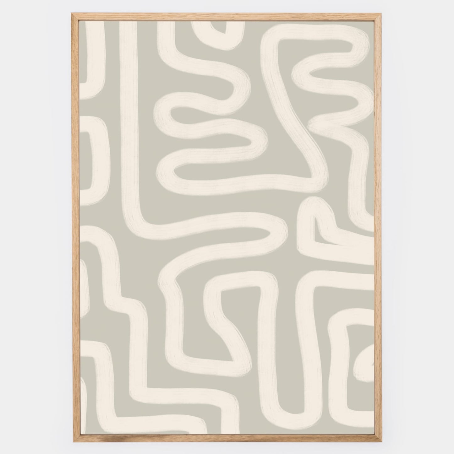 Boho Poster "Maze" No. 1