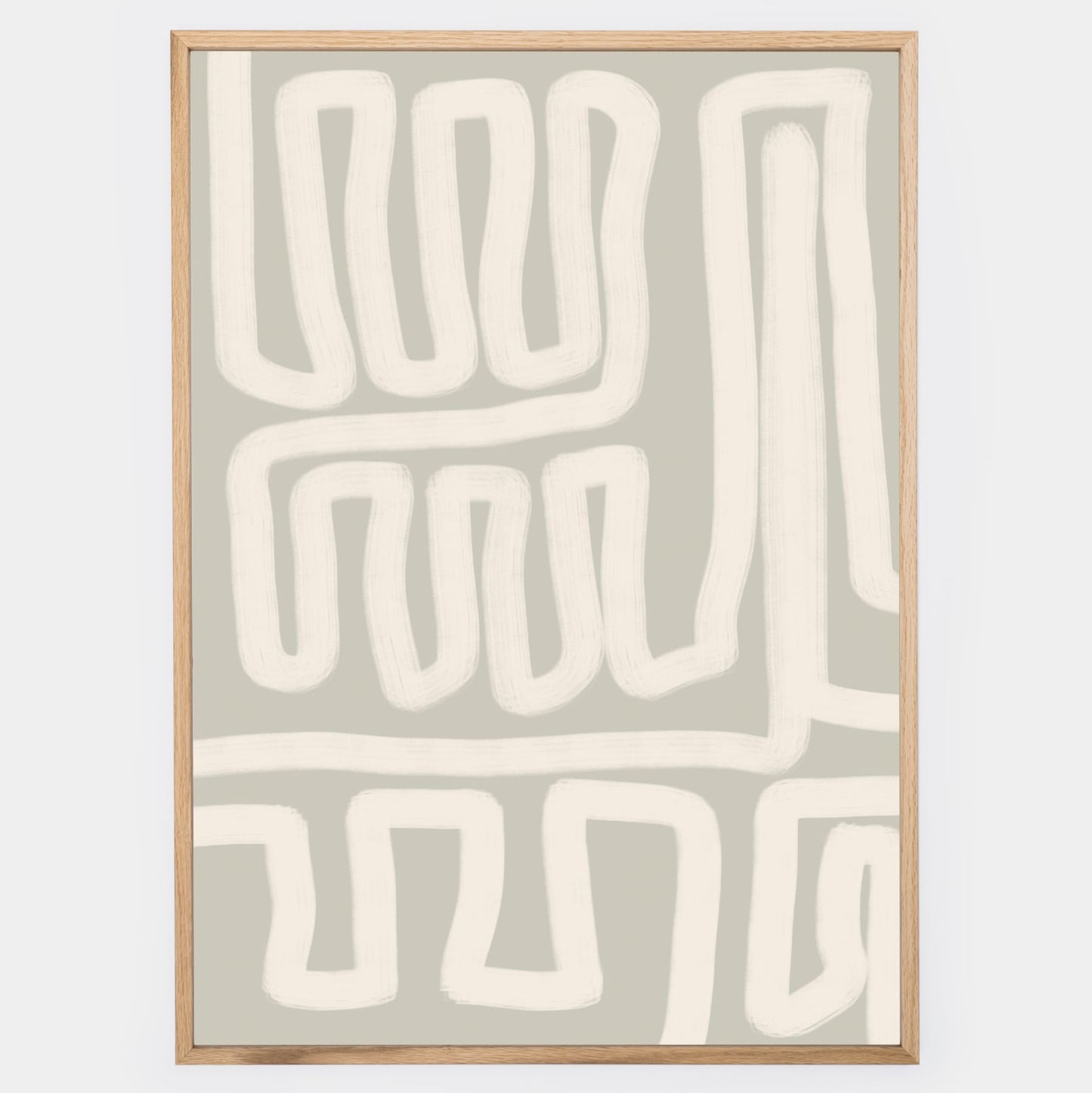Boho Poster "Maze" No. 2