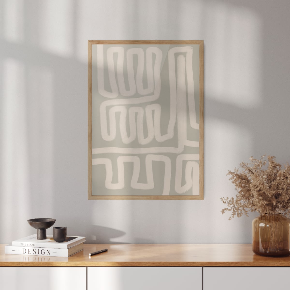 Boho Poster "Maze" No. 2