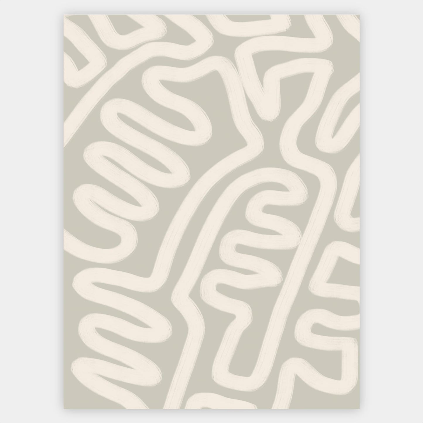 Boho Poster "Maze" No. 3