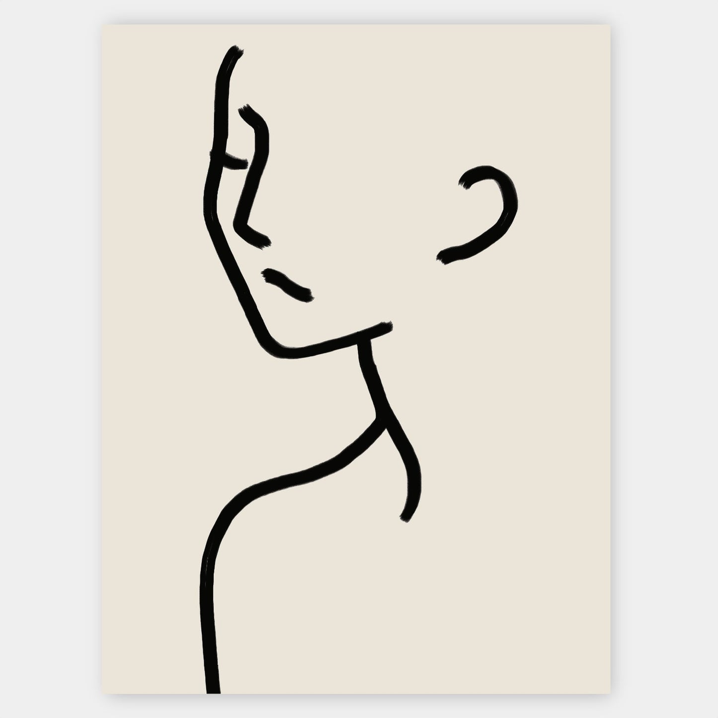 Boho Poster "Model" 1