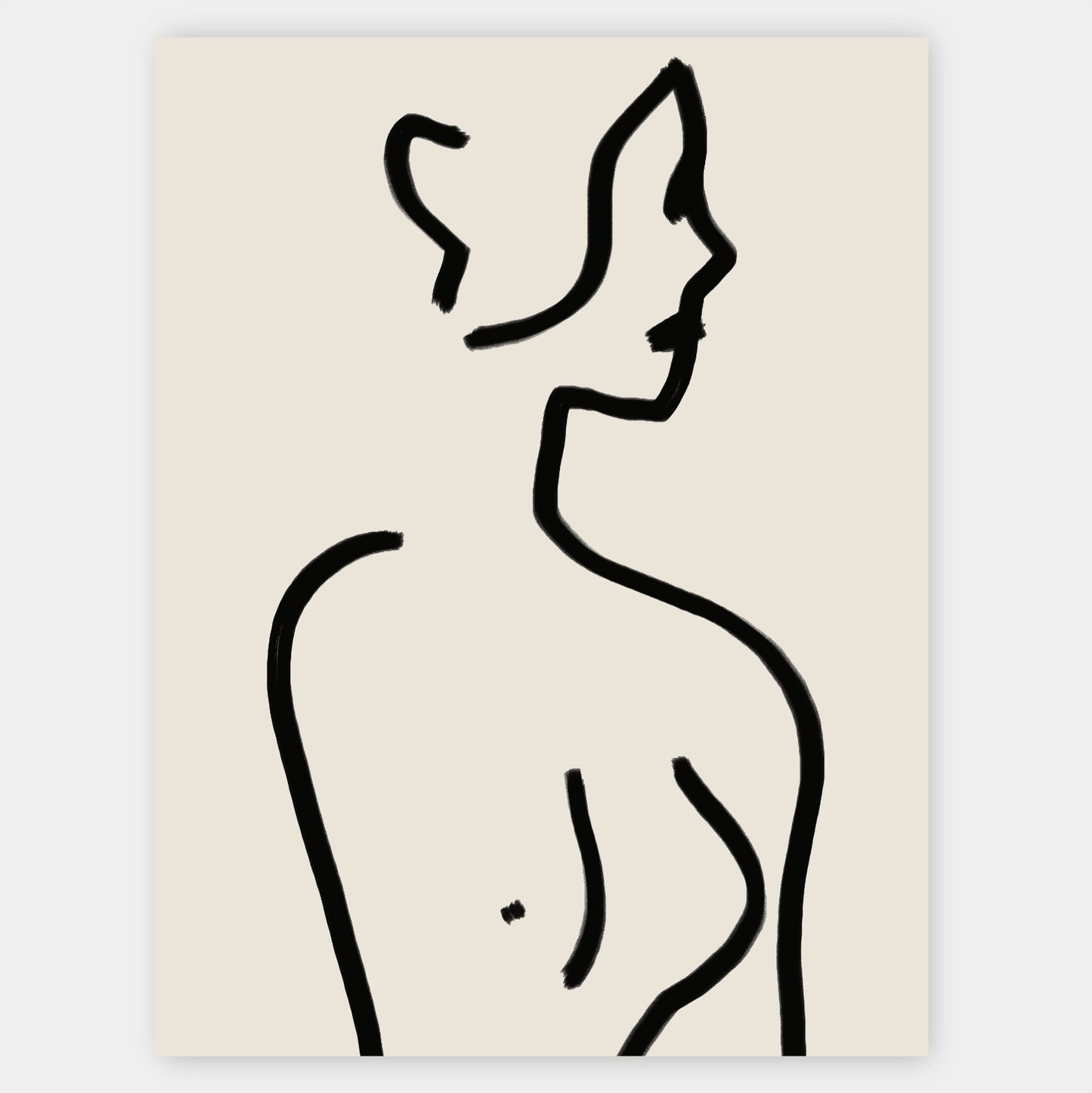 Boho Poster "Model" 2