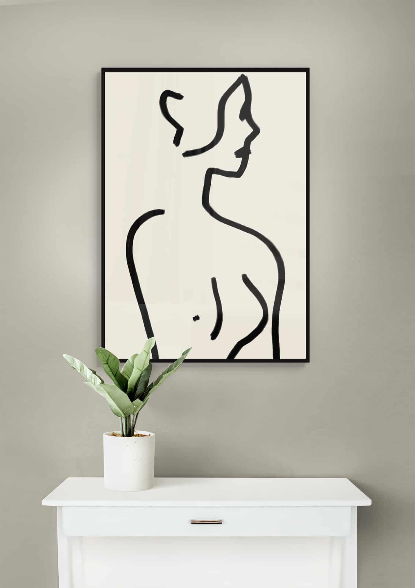 Boho Poster "Model" 2