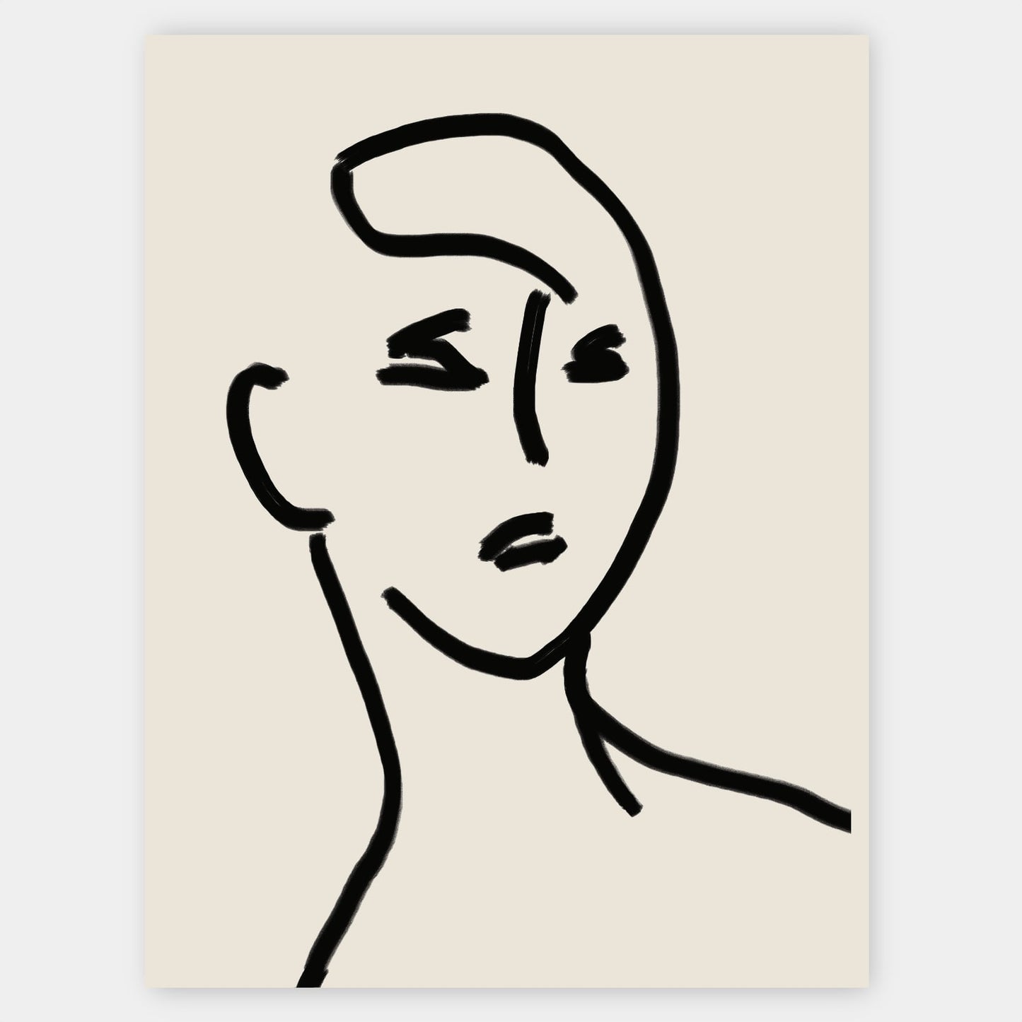Boho Poster "Model" 3