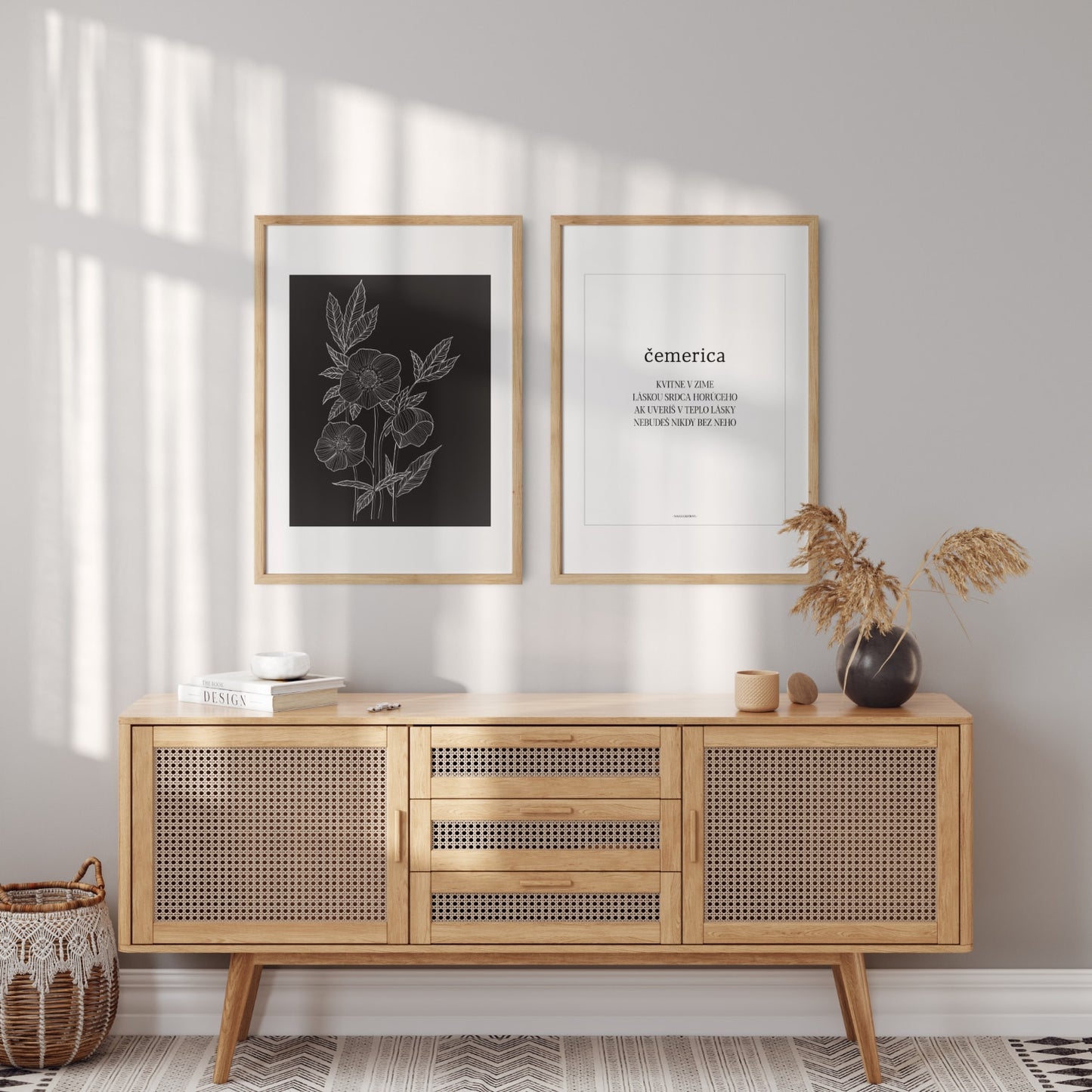 Hellebore poster - painting
