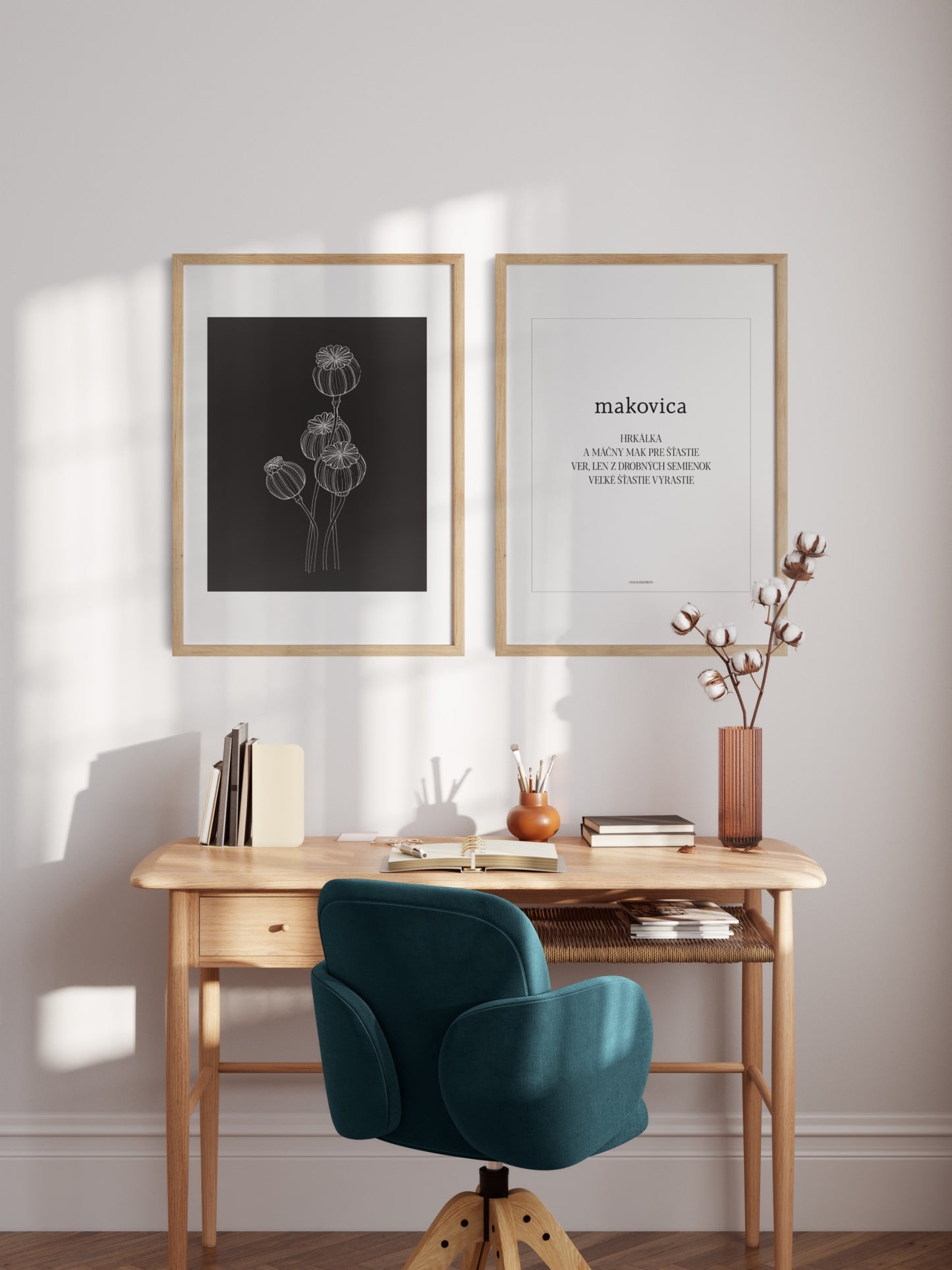 Poppy poster - painting
