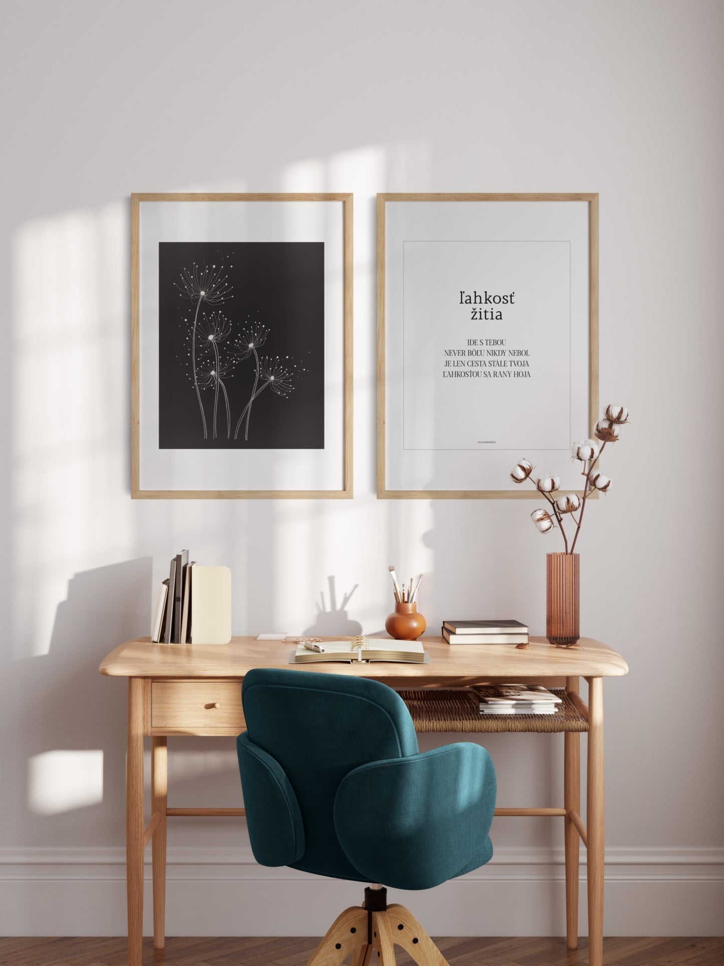 Poster Lightness + text