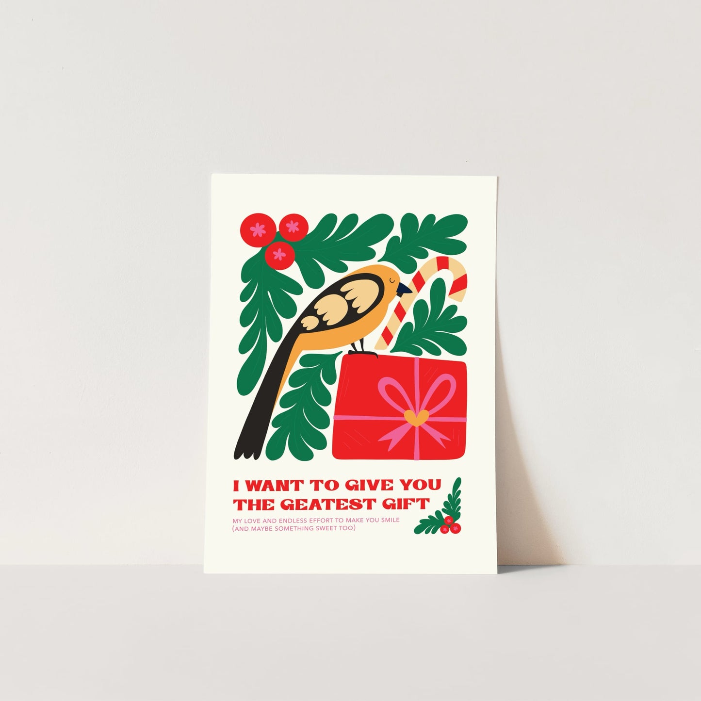 Digital Poster – The Greatest Gift for Him