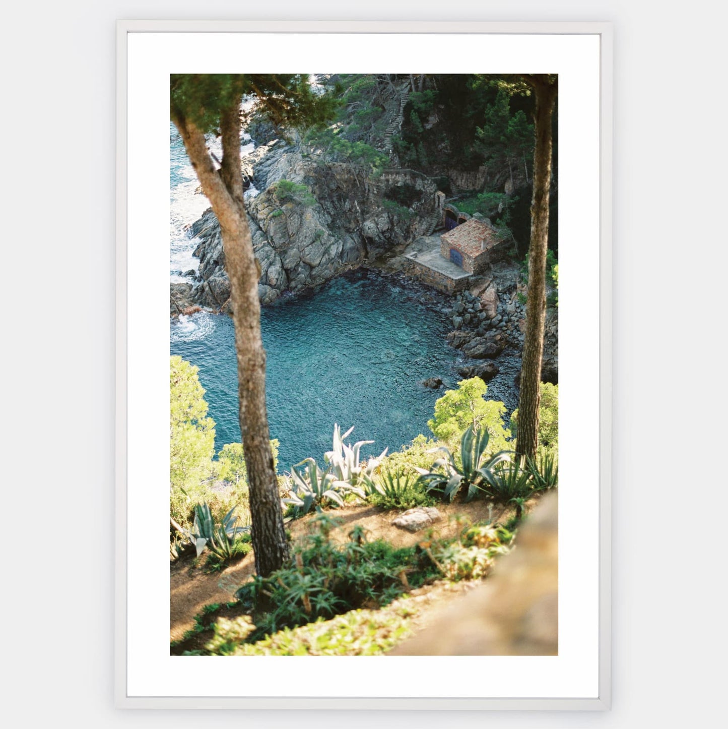 View of the sea cliff poster