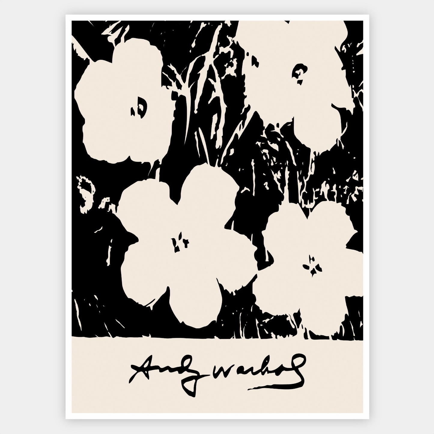 Flowers poster | Andy Warhol