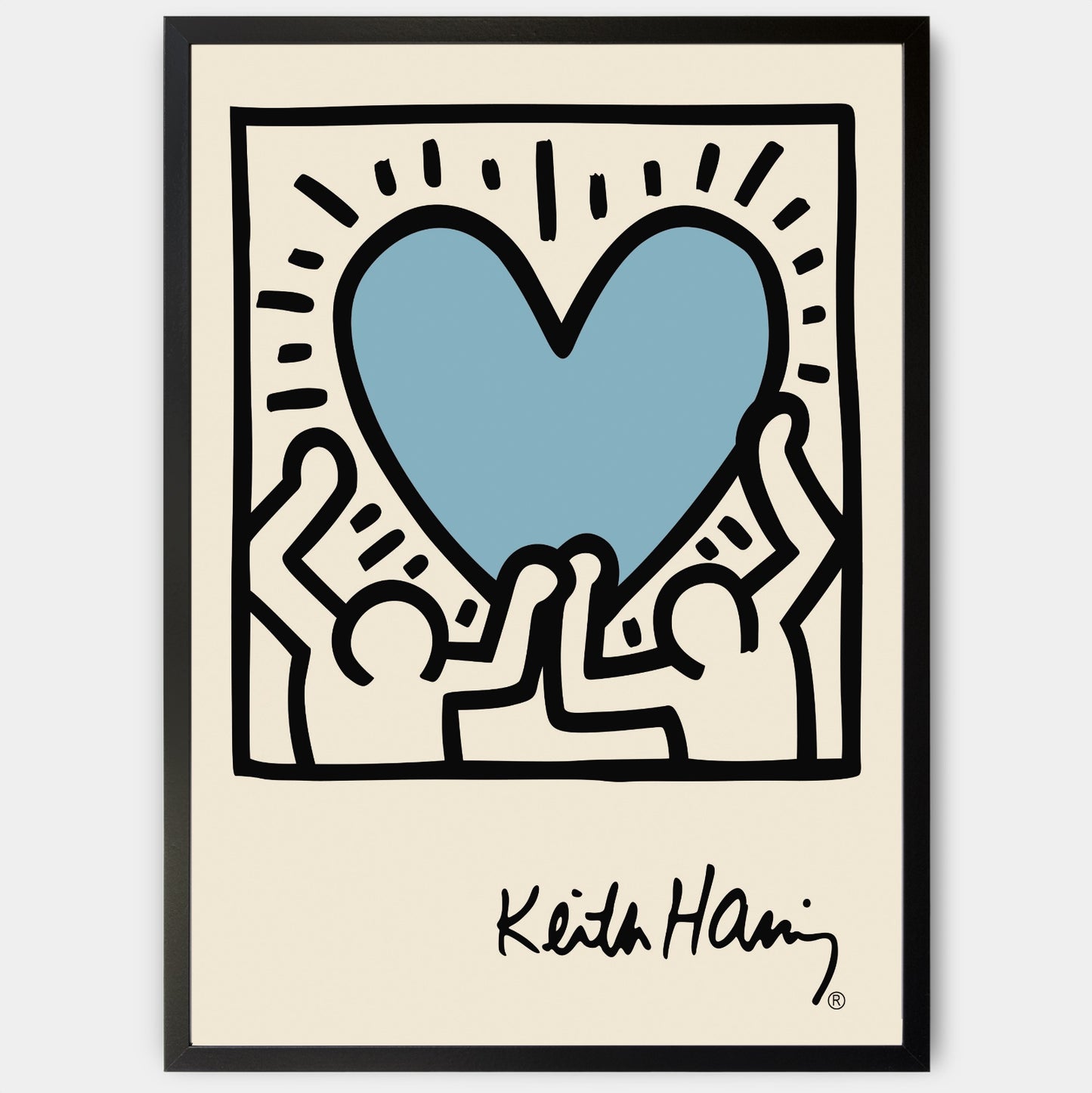 Love Poster | Keith Haring
