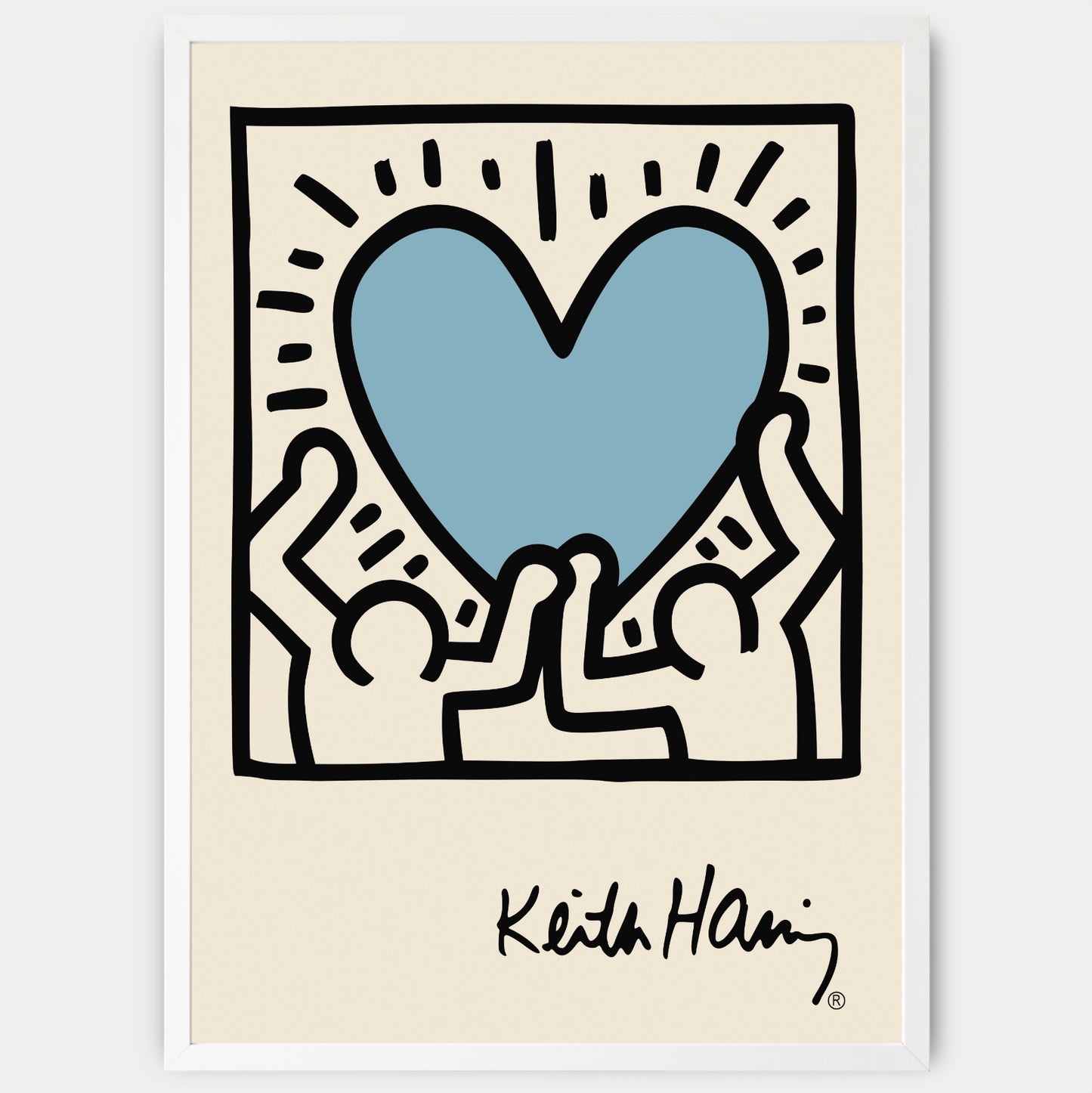 Love Poster | Keith Haring