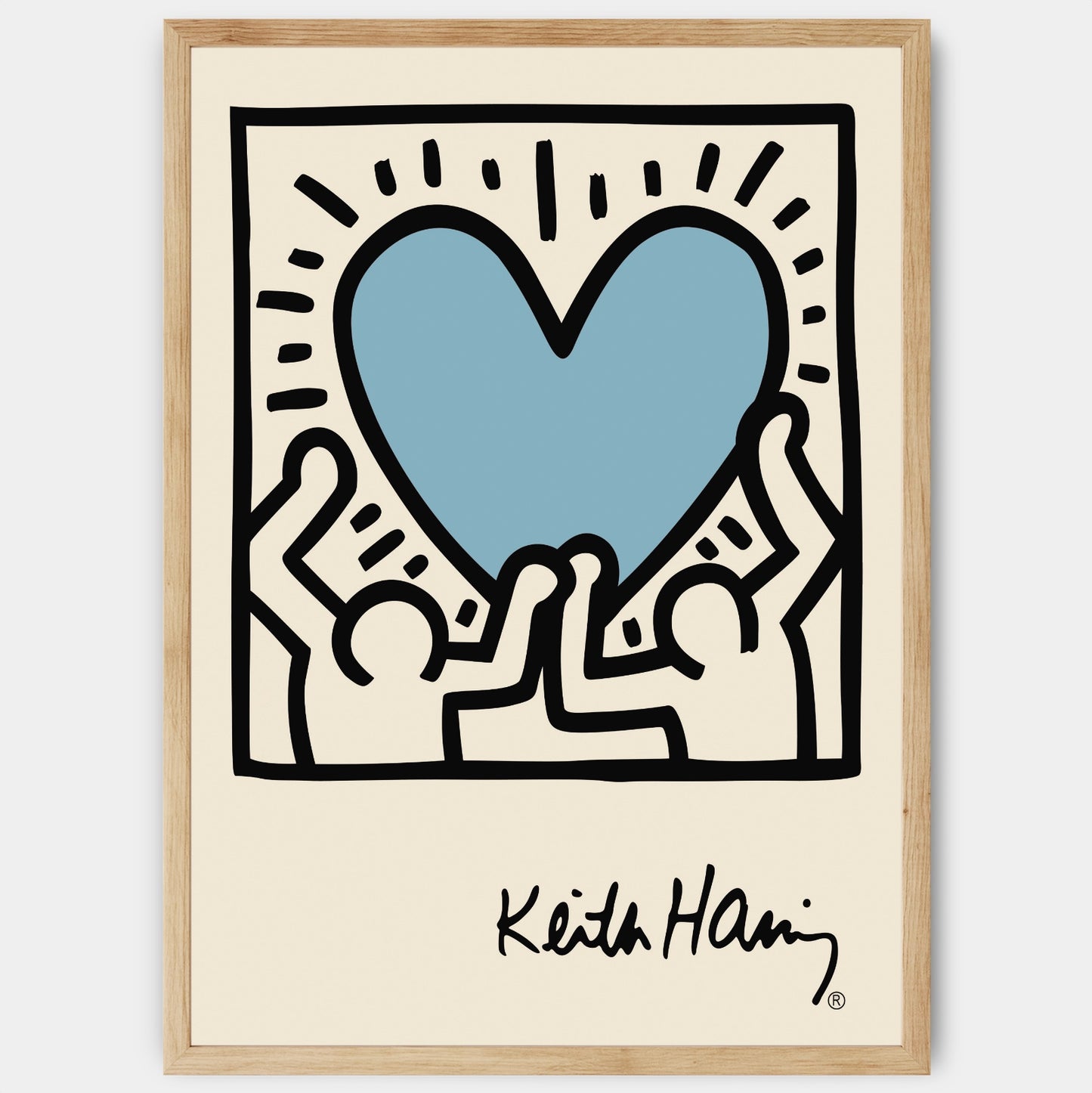 Love Poster | Keith Haring
