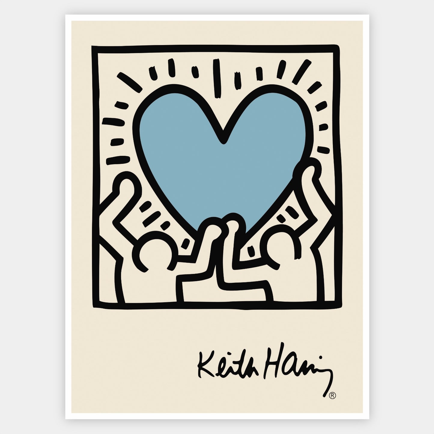 Love Poster | Keith Haring
