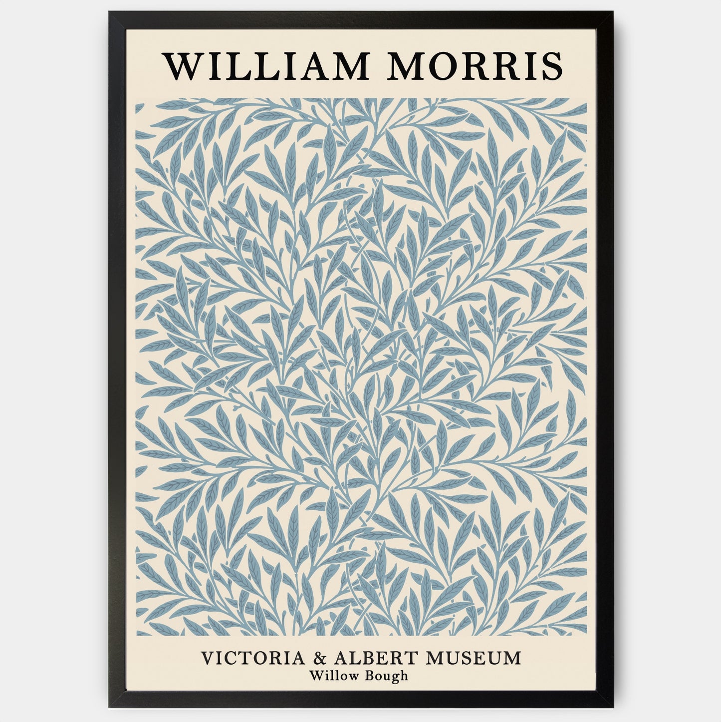 Willow Bough in Blue Poster | William Morris
