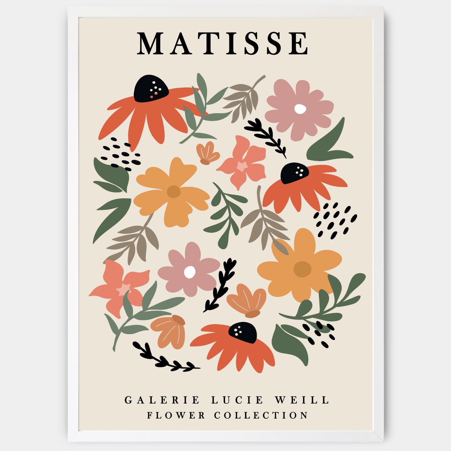 Flower Collection Poster | Matisse