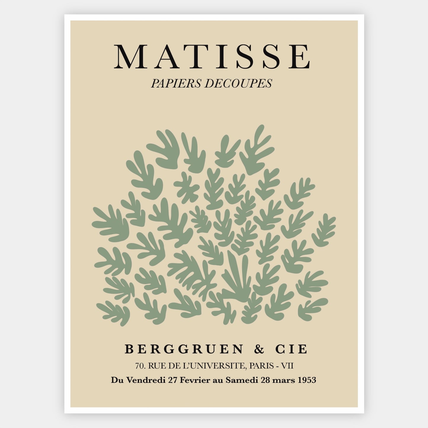 The Sheaf in Green Poster | Matisse