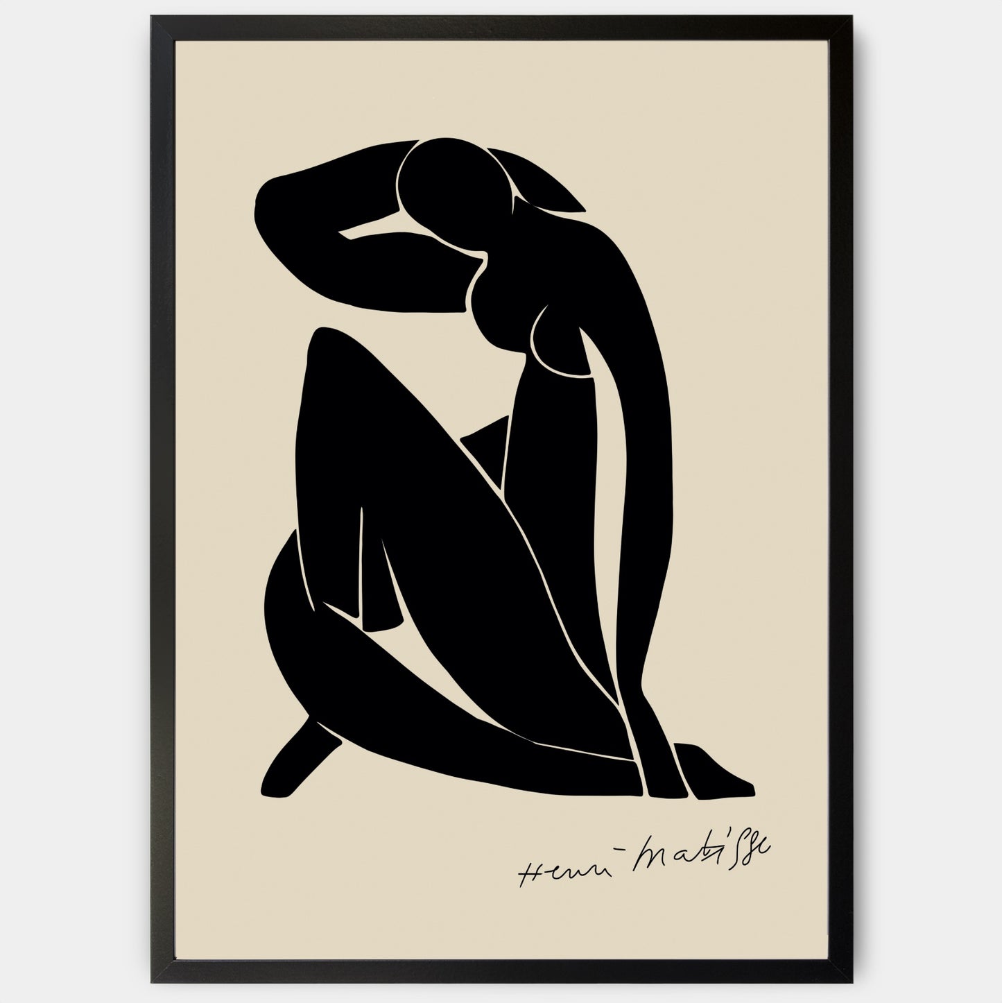 Poster Woman in Black | Matisse