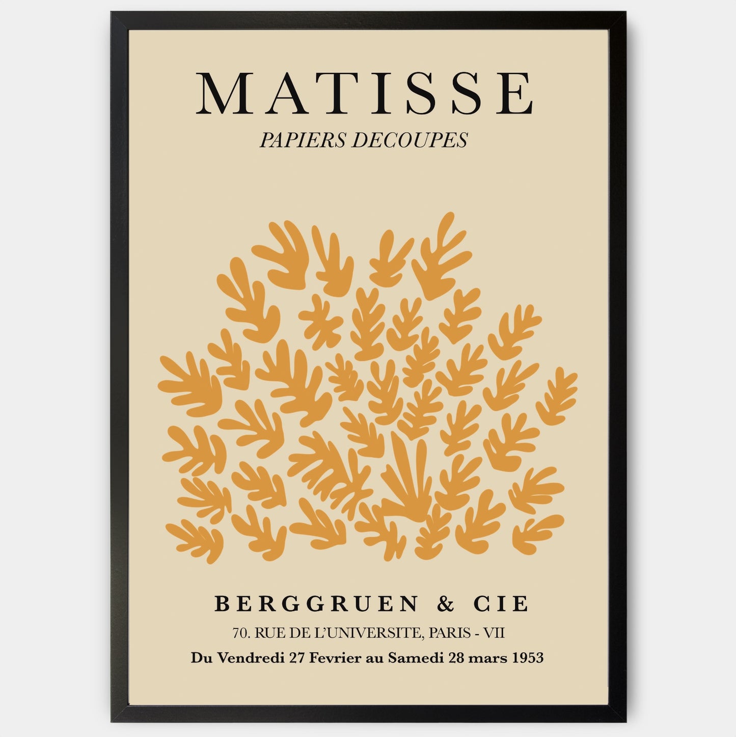 Poster The Sheaf in Orange | Matisse