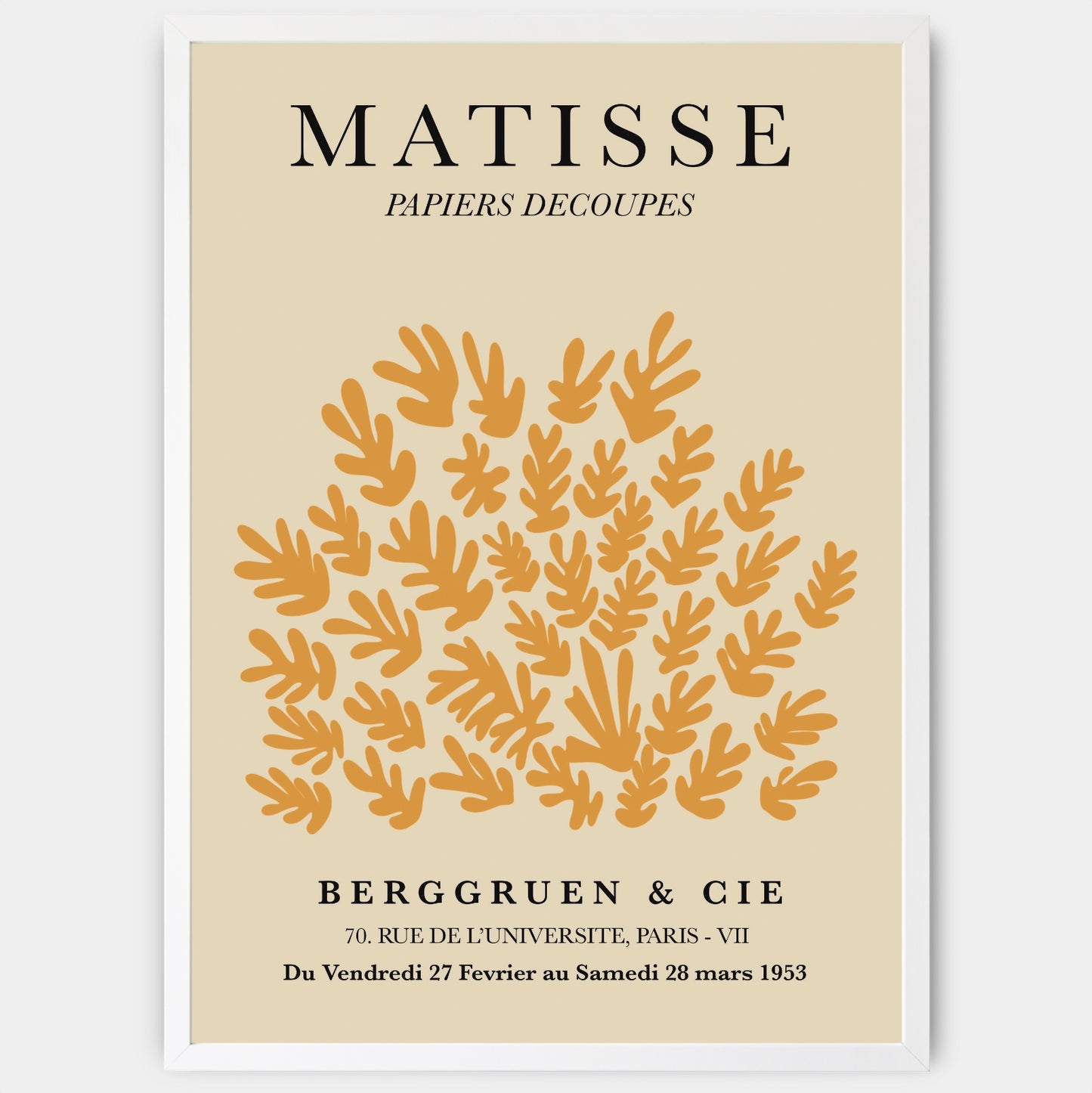 Poster The Sheaf in Orange | Matisse