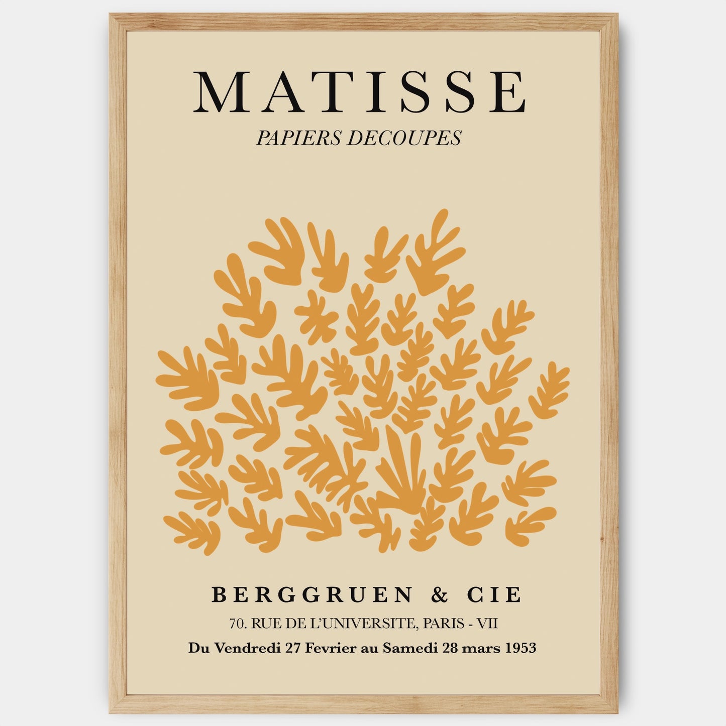 Poster The Sheaf in Orange | Matisse