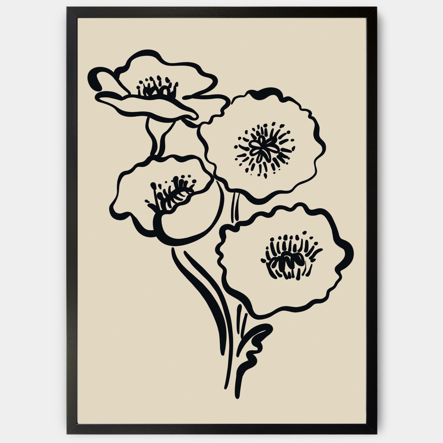 Poppies poster