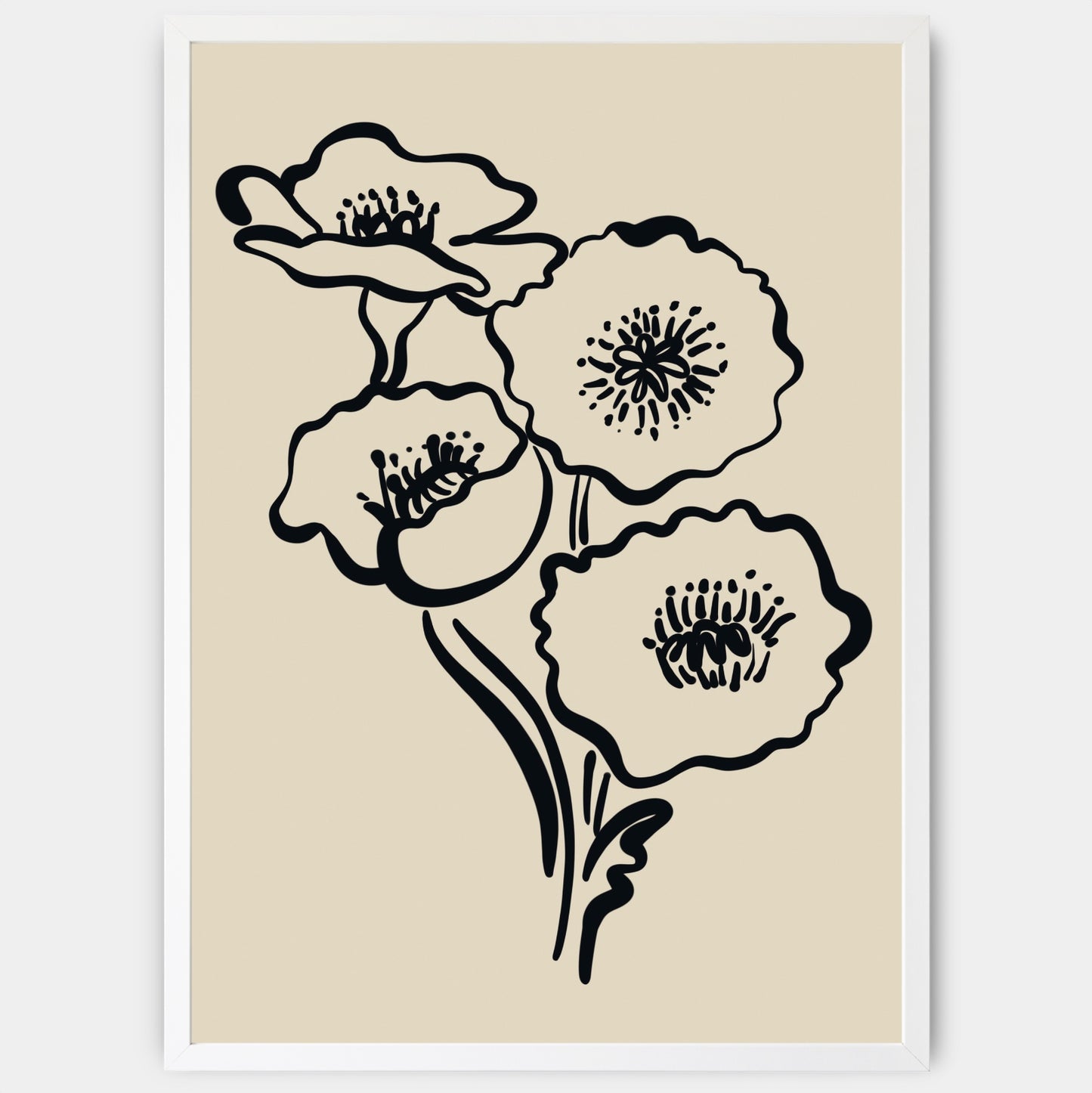 Poppies poster