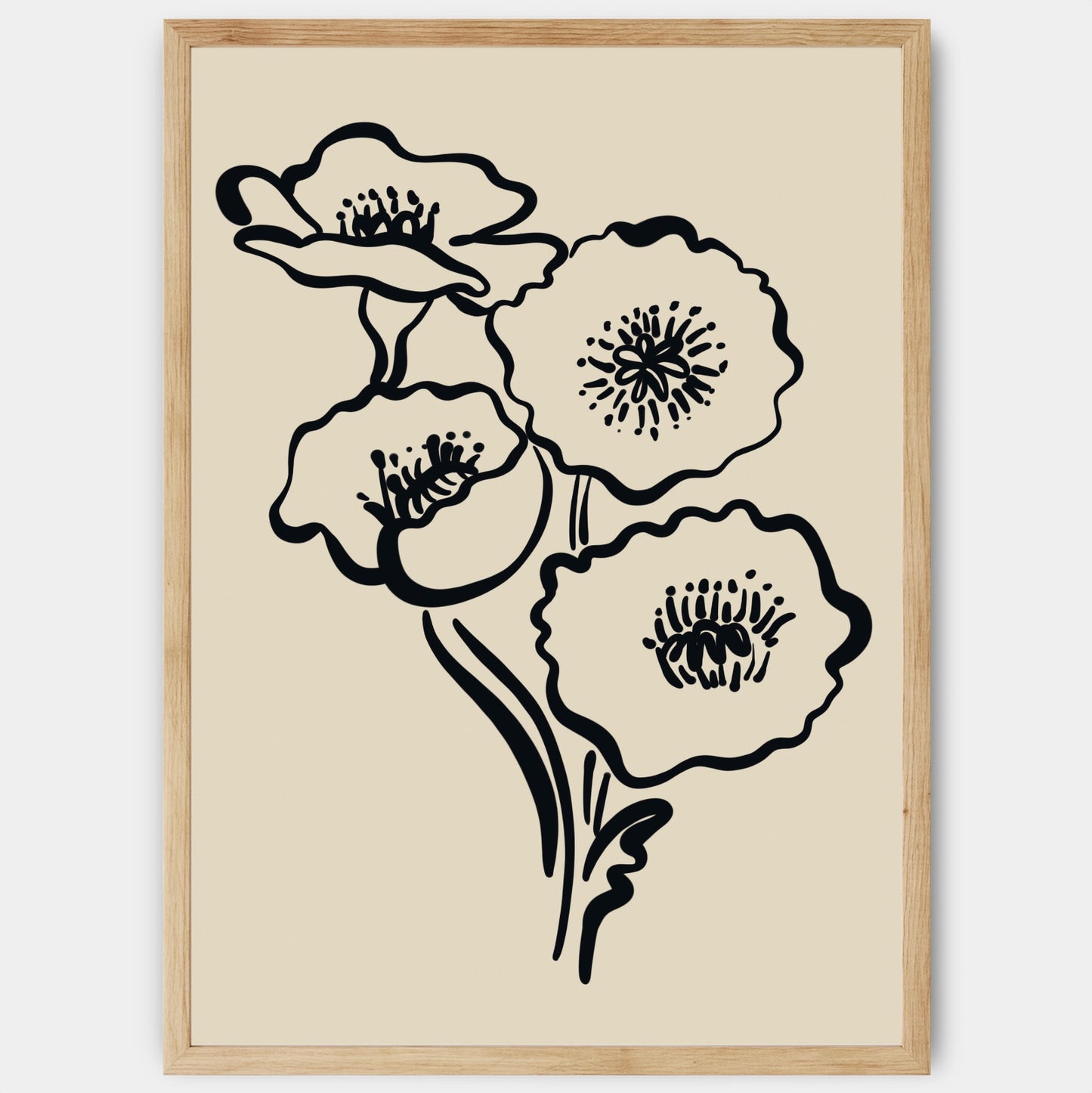 Poppies poster