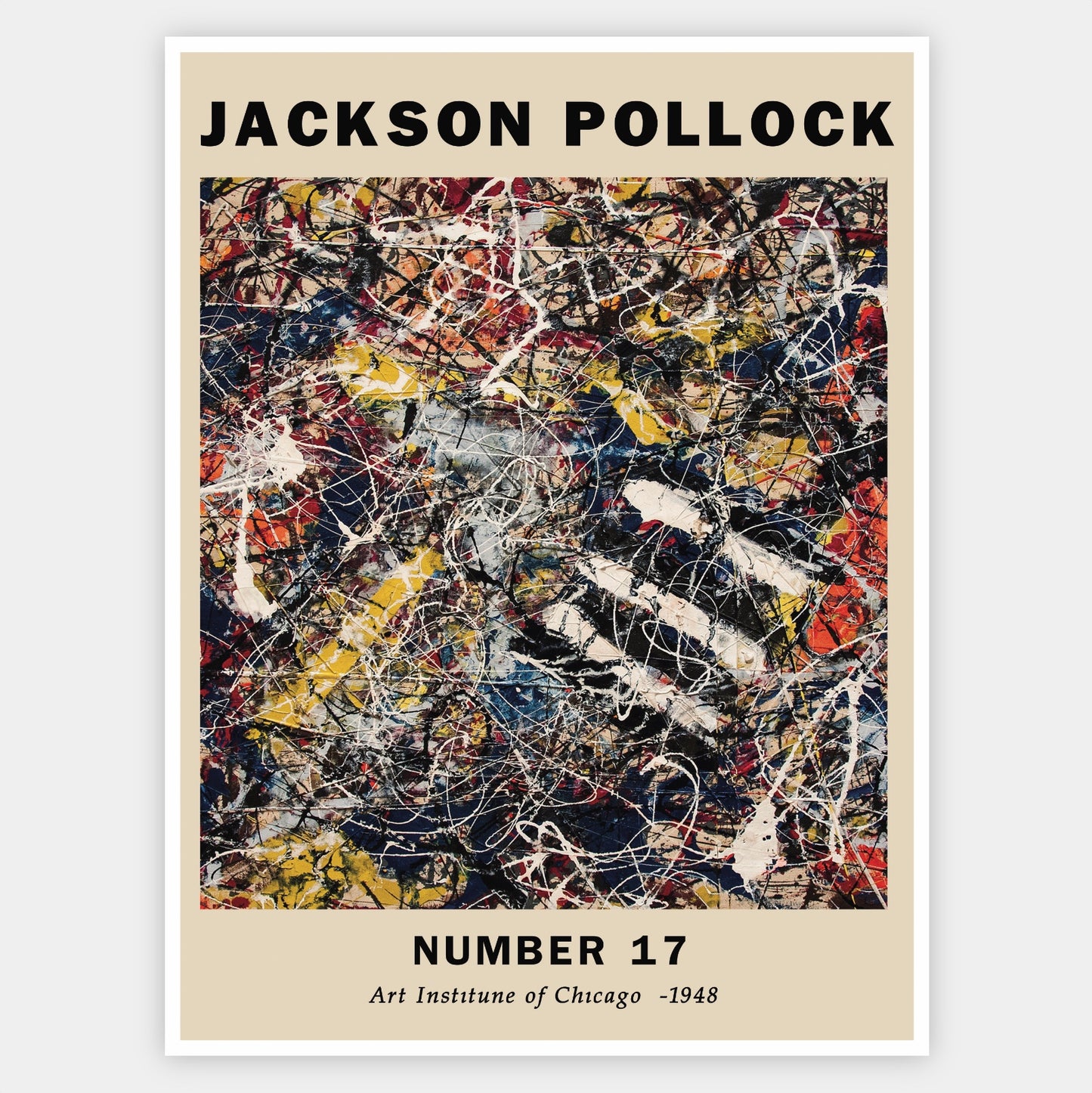 Poster No.17 | Jackson Pollock