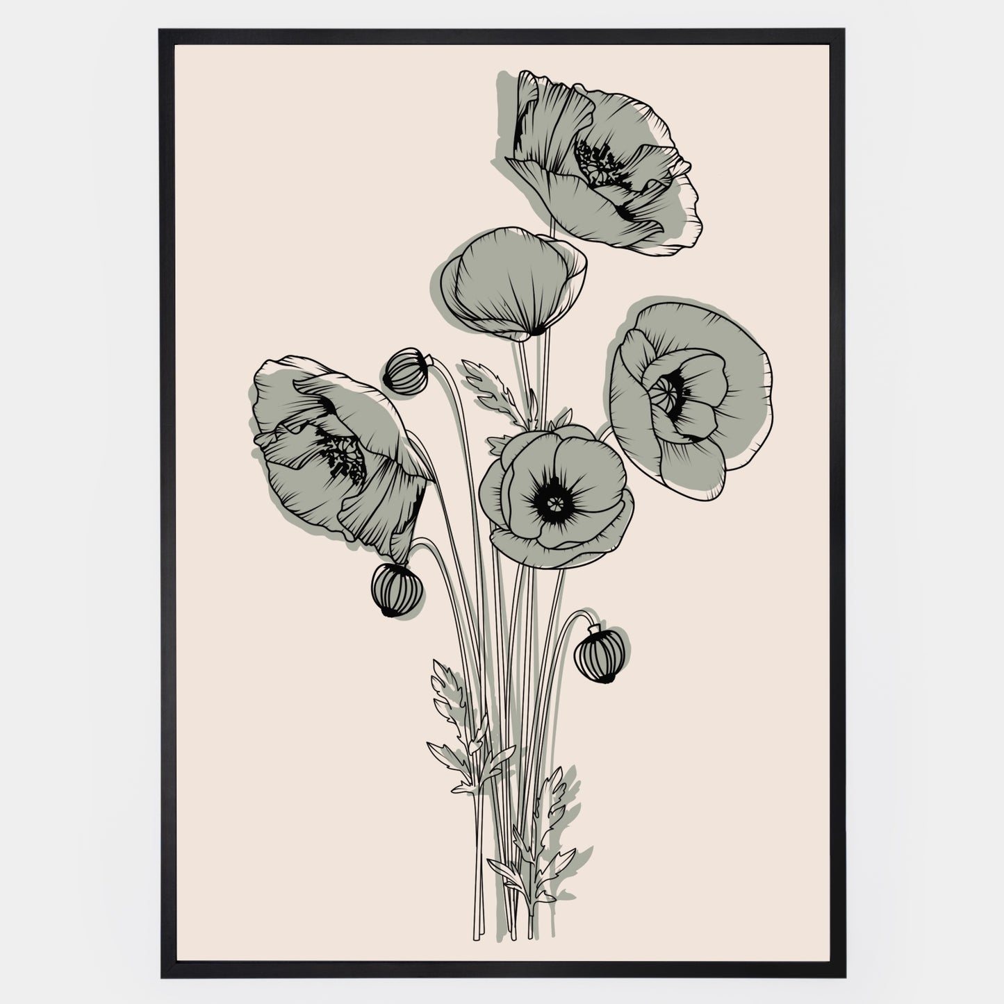 Poppy Flower Poster