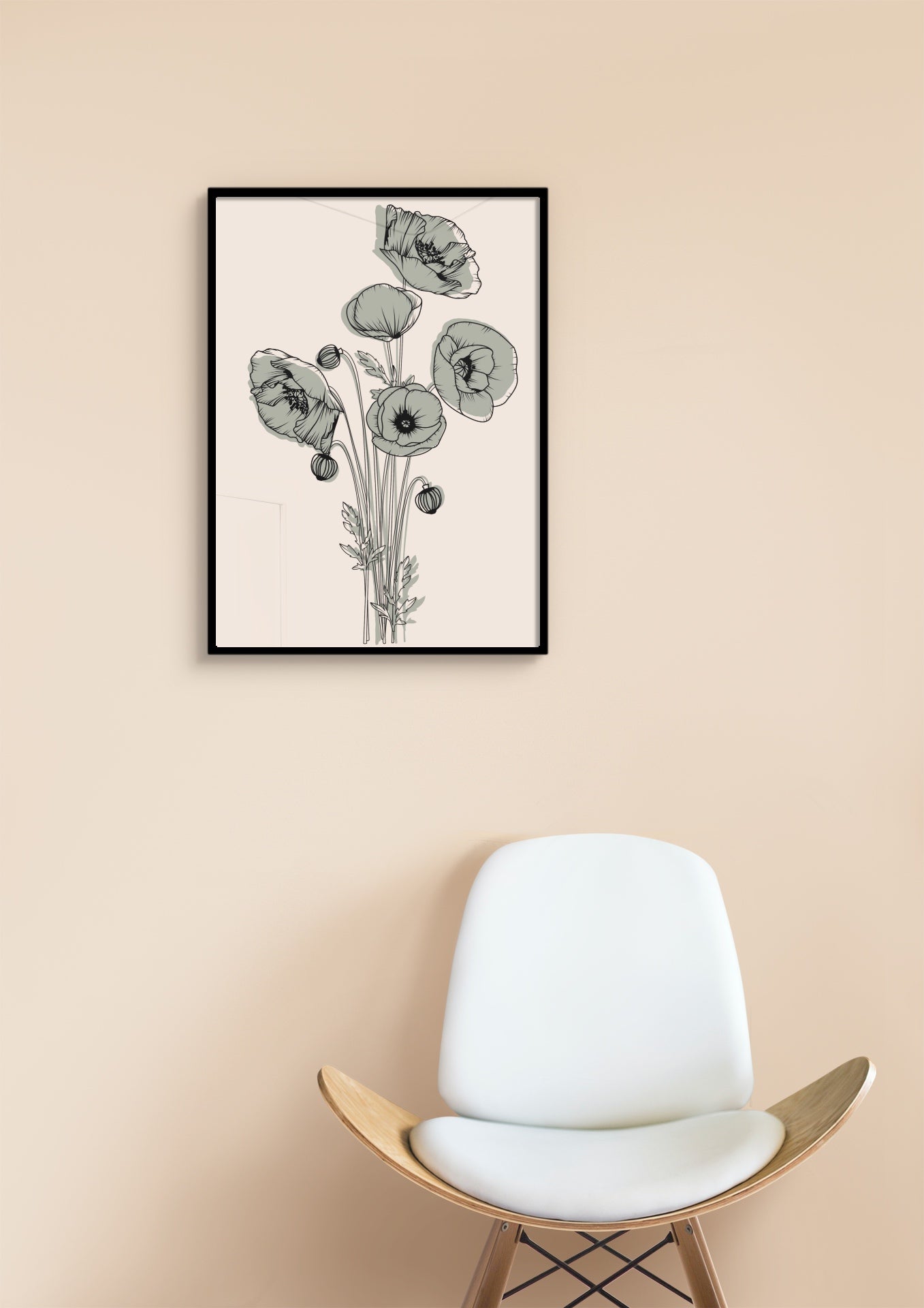 Poppy Flower Poster