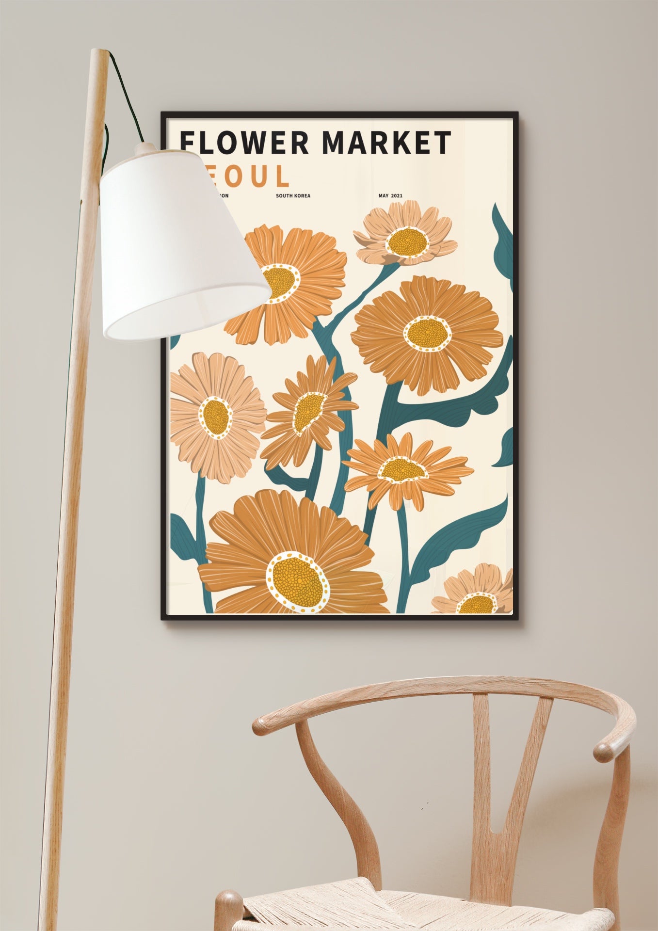 Flower Market Seoul II poster.