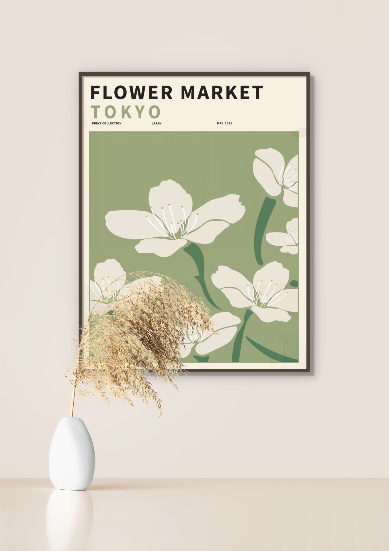 Flower Market Tokyo poster