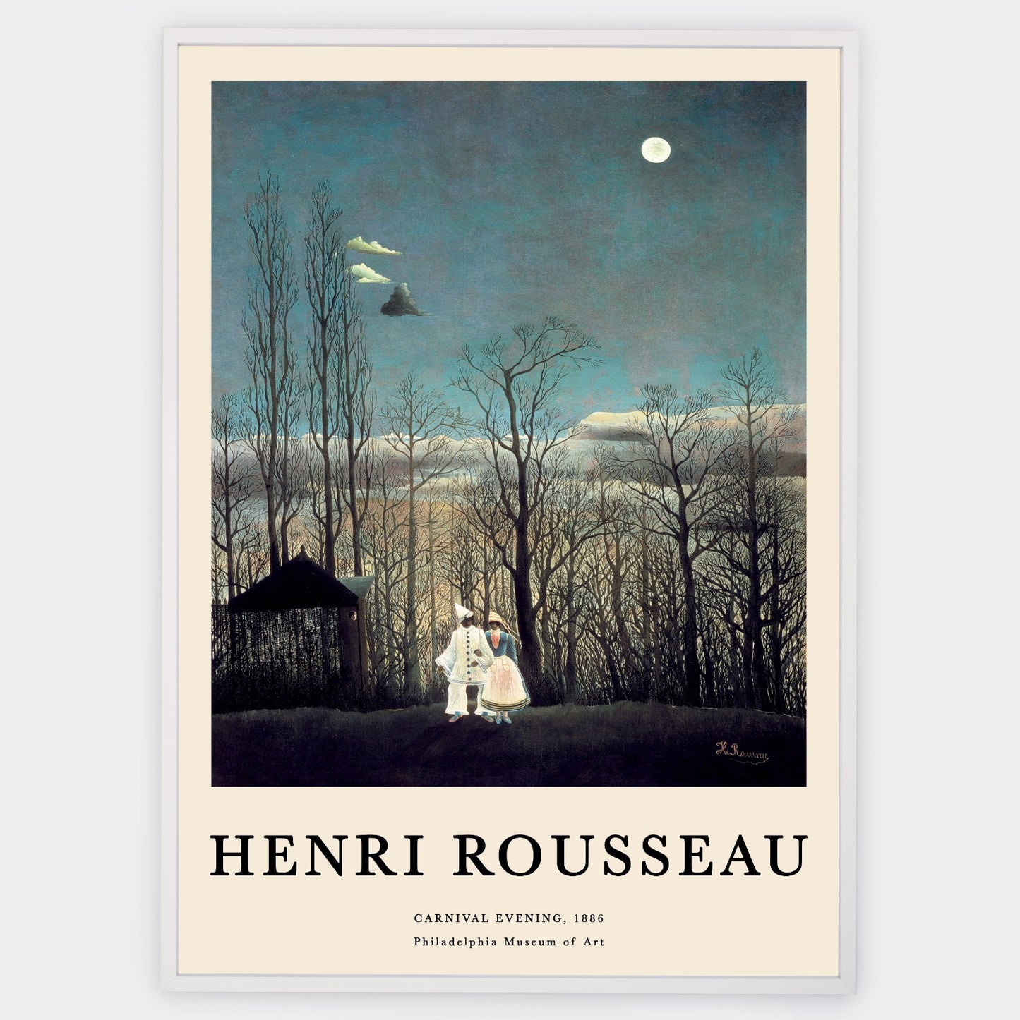 Carnival Evening poster | Henri Rousseau