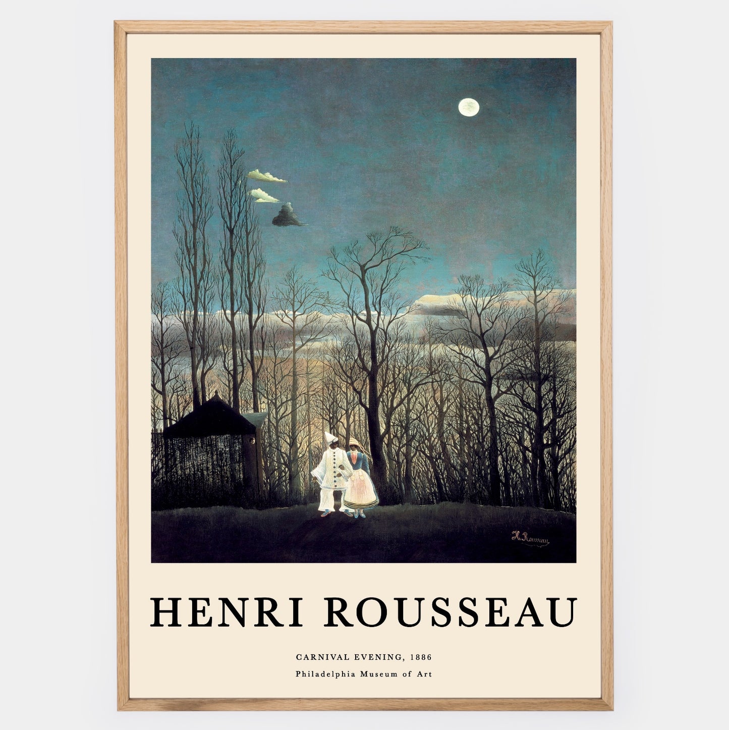Carnival Evening poster | Henri Rousseau