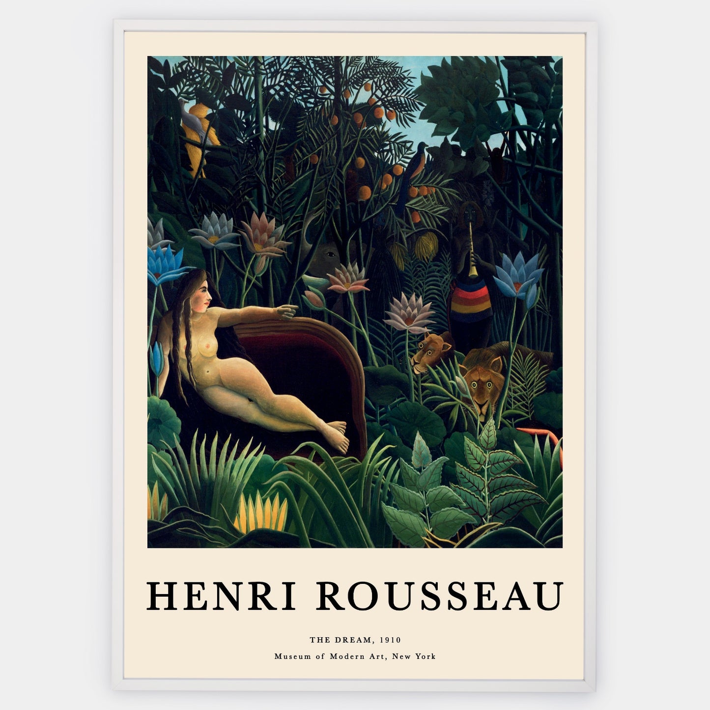 The Dream Poster | Henri Rousseau