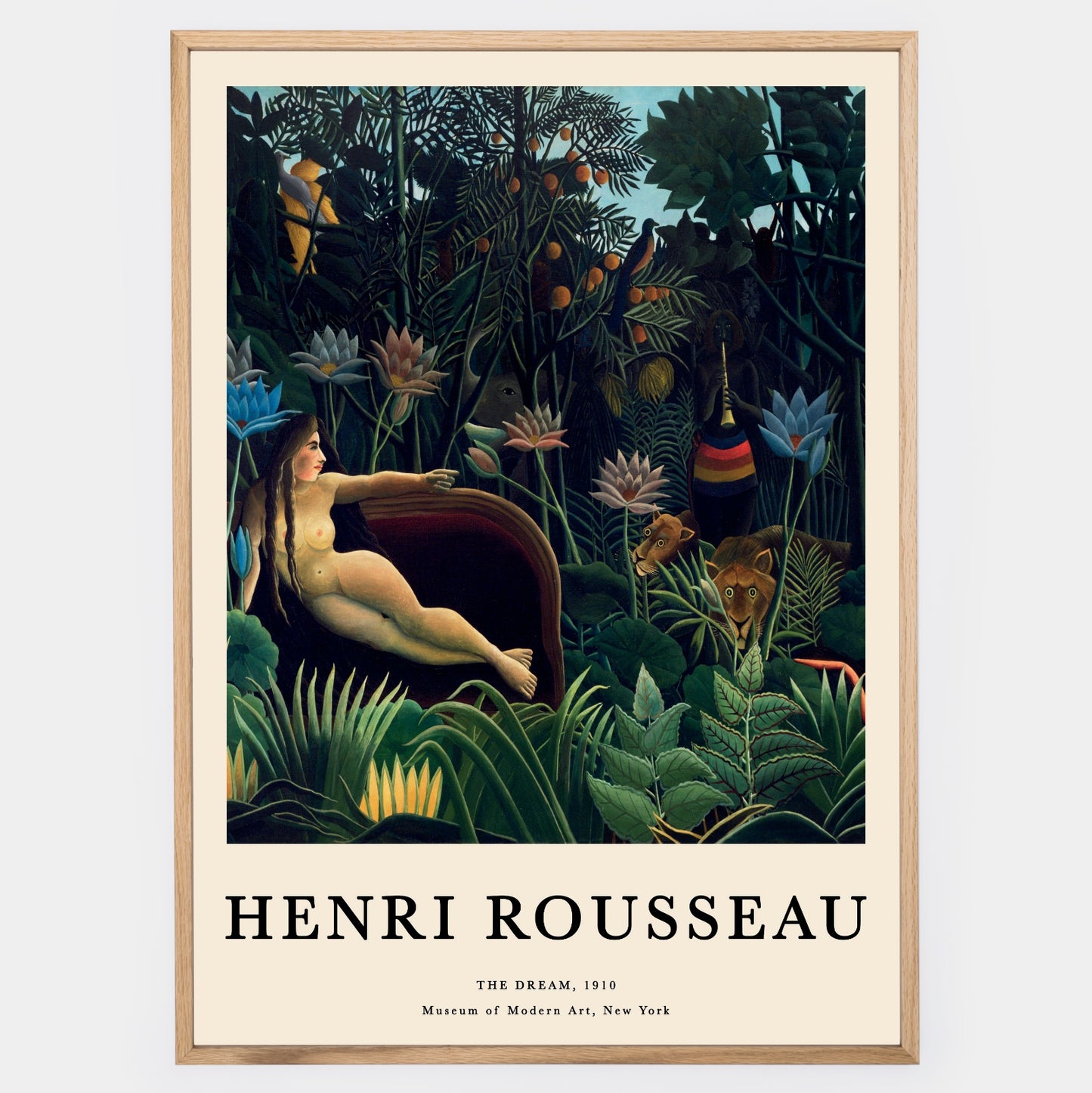 The Dream Poster | Henri Rousseau