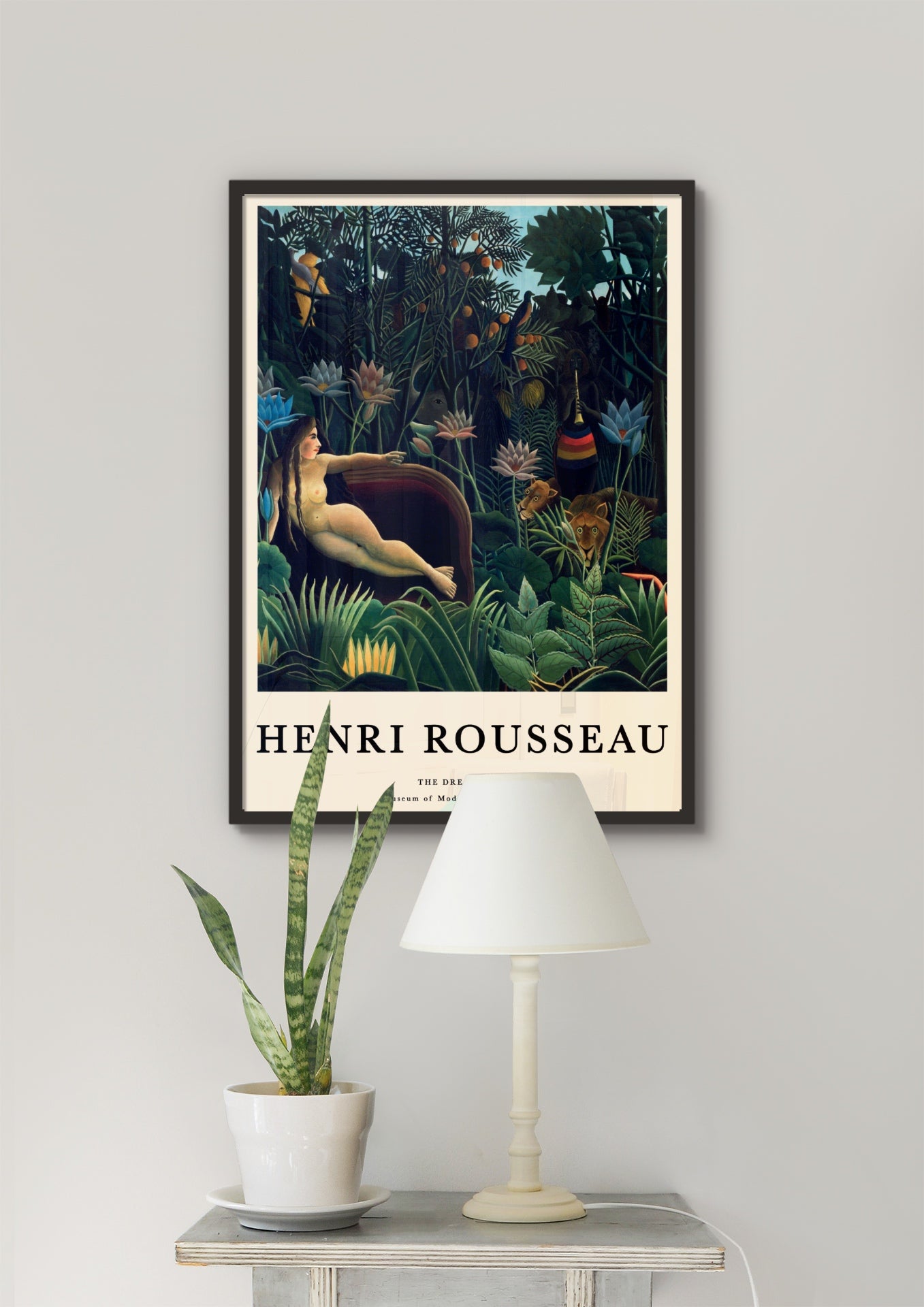 The Dream Poster | Henri Rousseau
