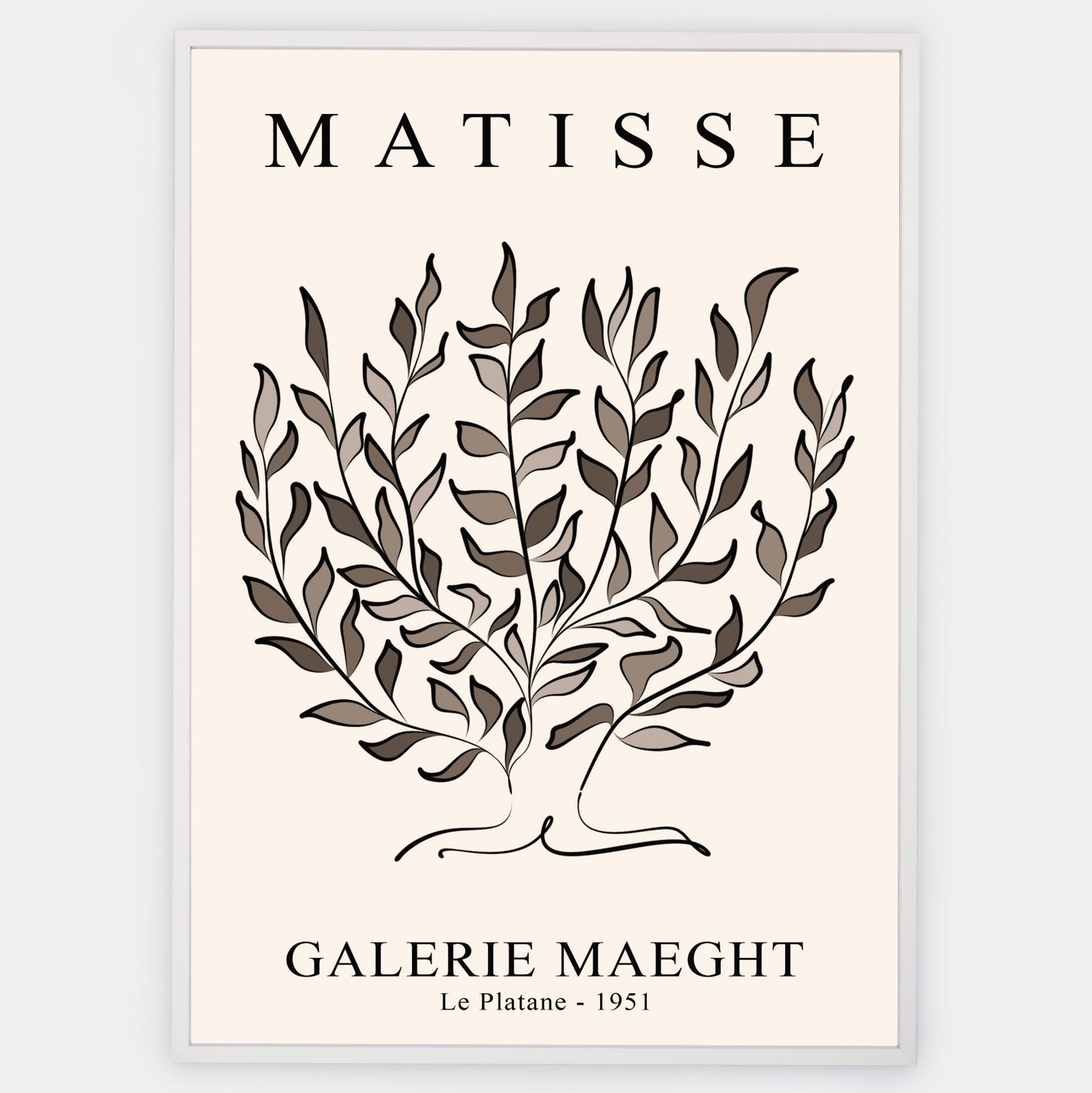 Le Platane poster | Henri Matisse