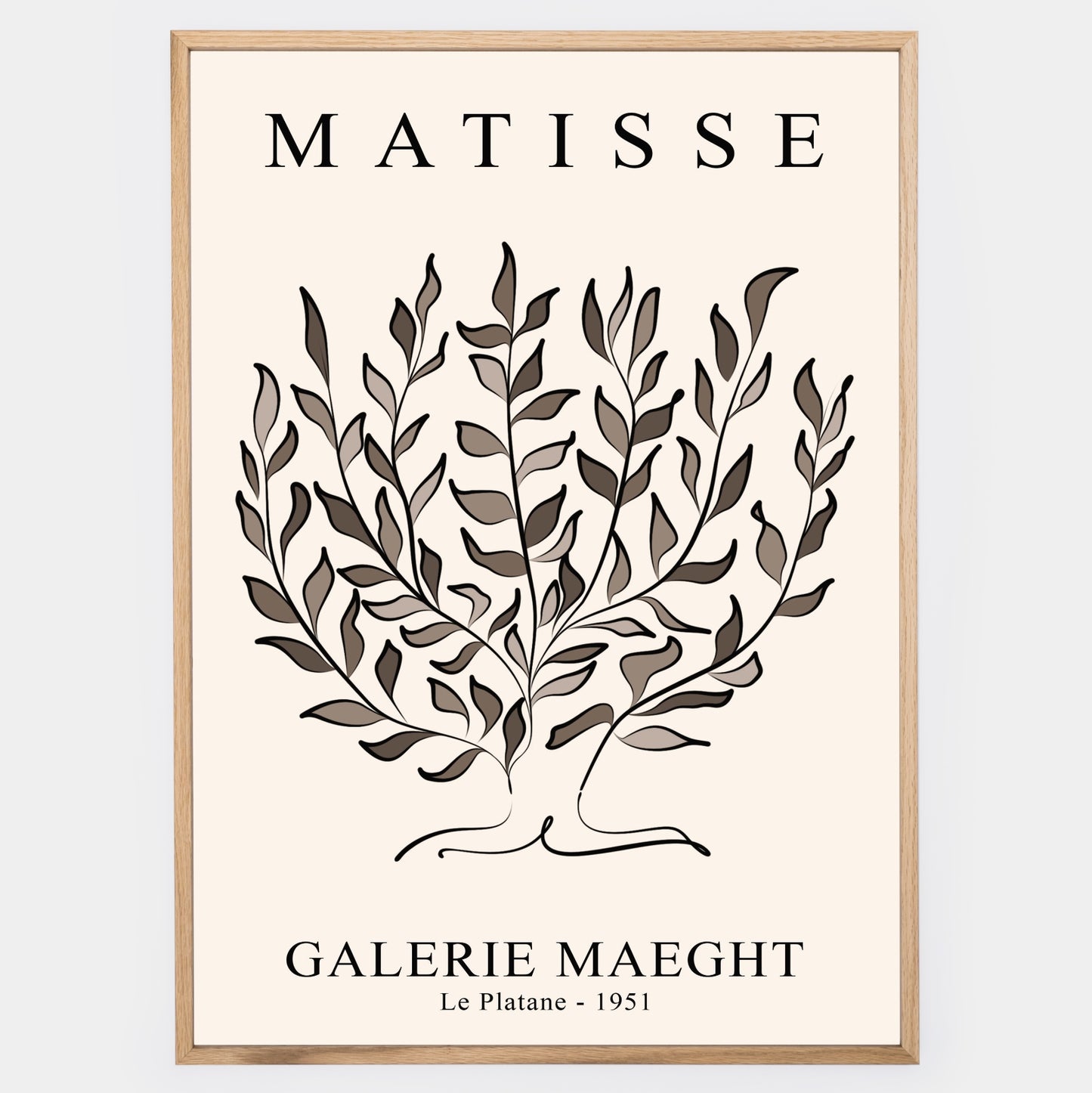 Le Platane poster | Henri Matisse