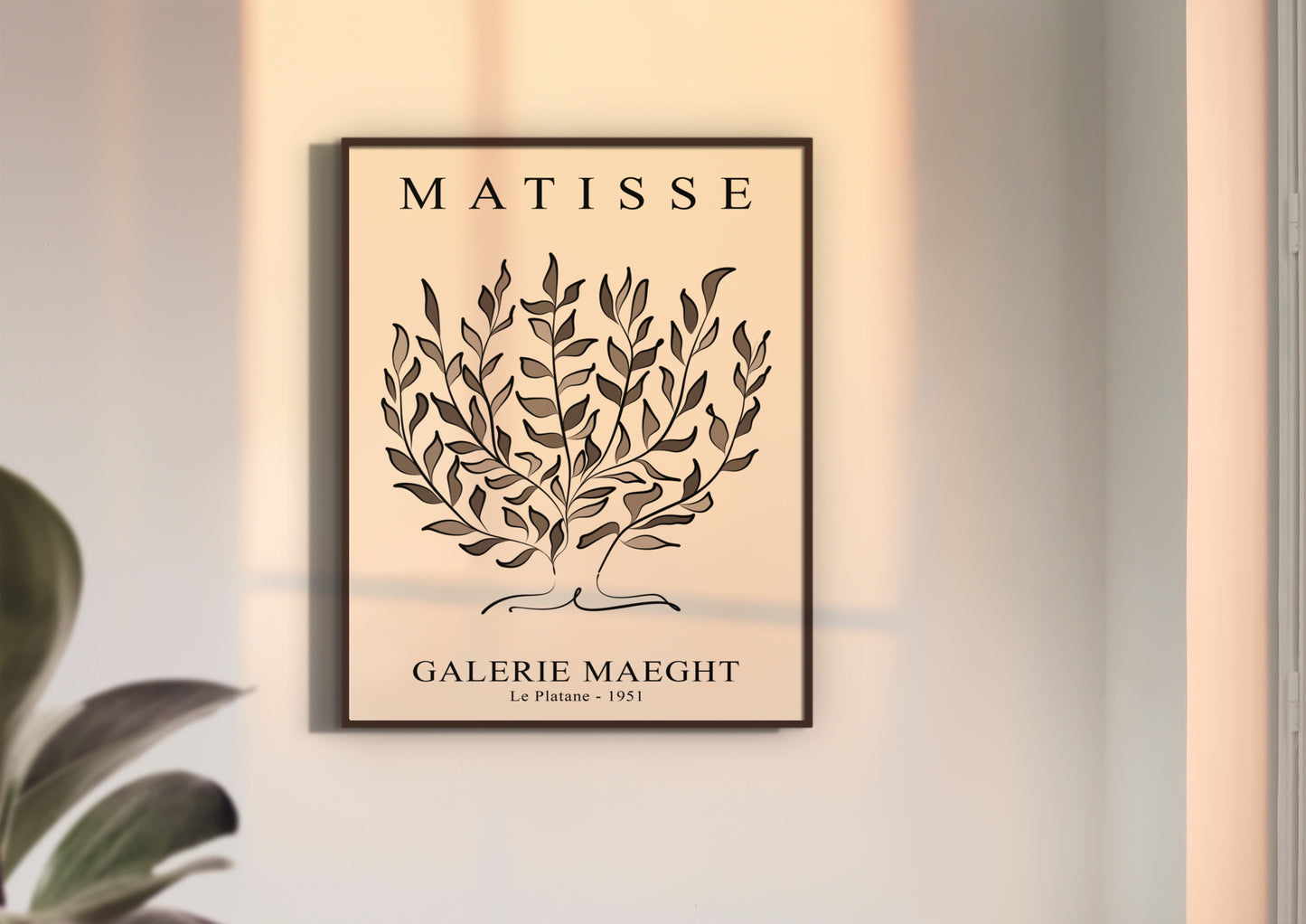 Le Platane poster | Henri Matisse
