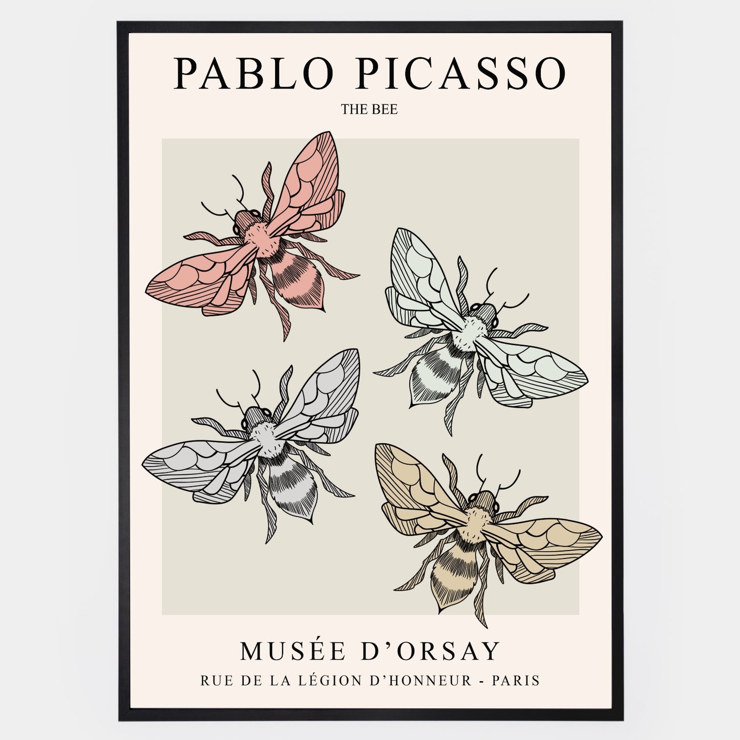 Bee Poster | Pablo Picasso
