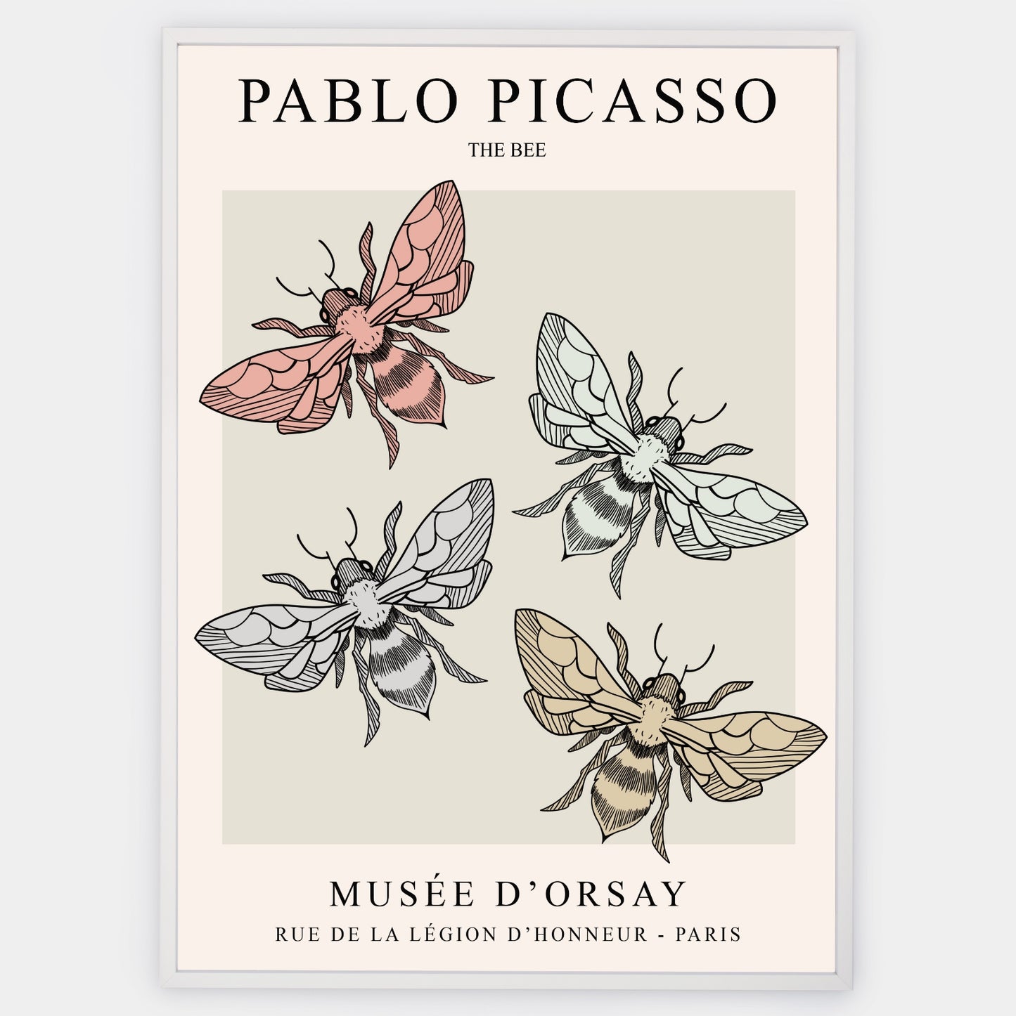 Bee Poster | Pablo Picasso