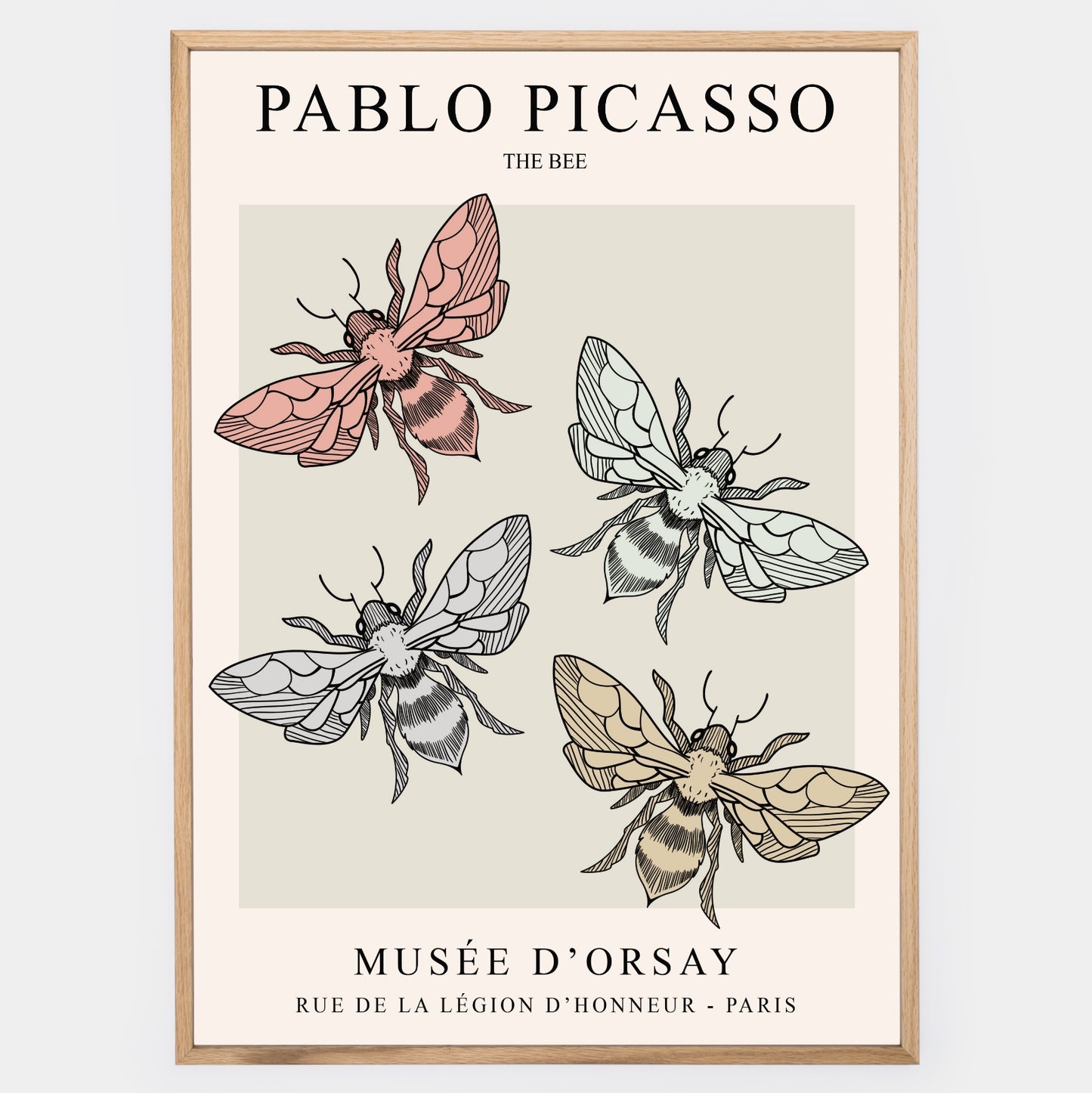 Bee Poster | Pablo Picasso