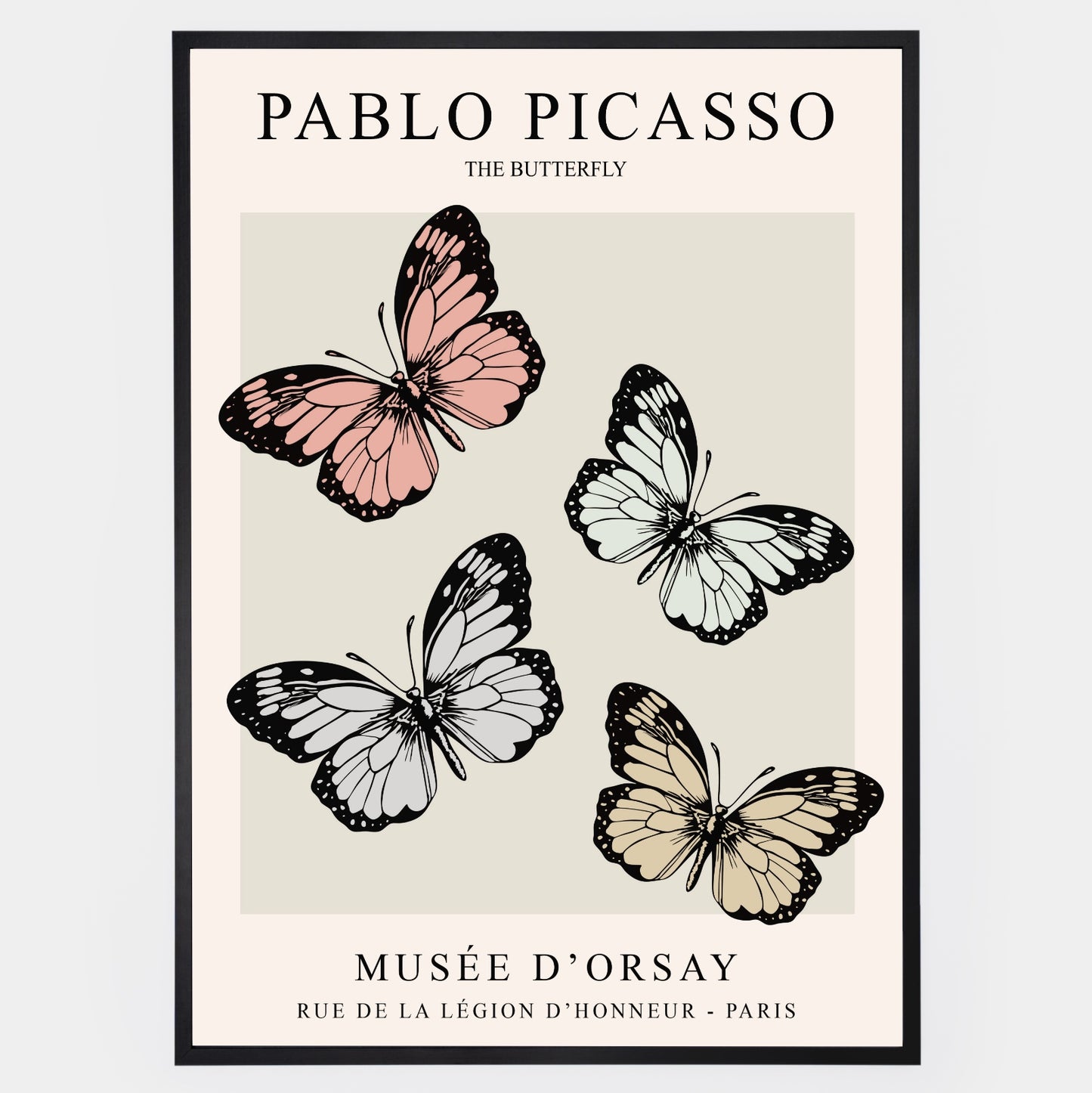 Butterfly Poster | Pablo Picasso