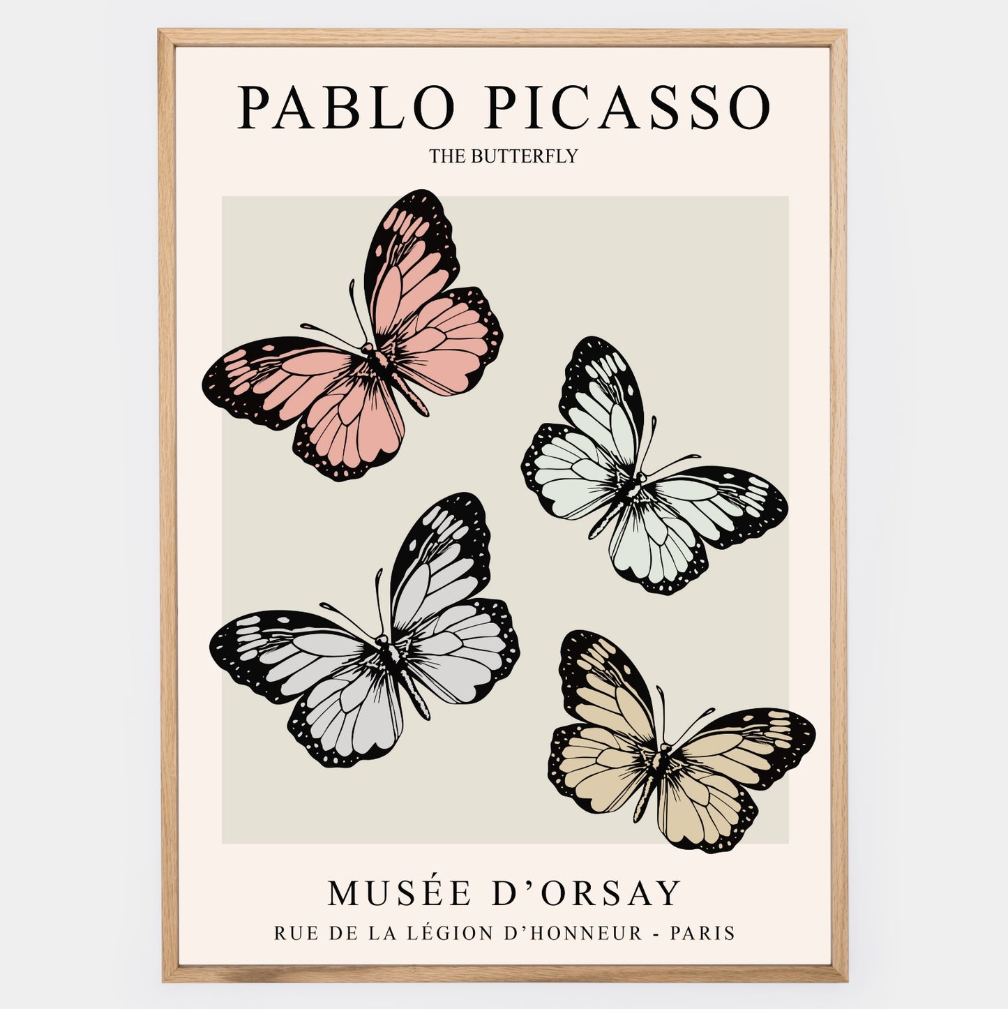 Butterfly Poster | Pablo Picasso