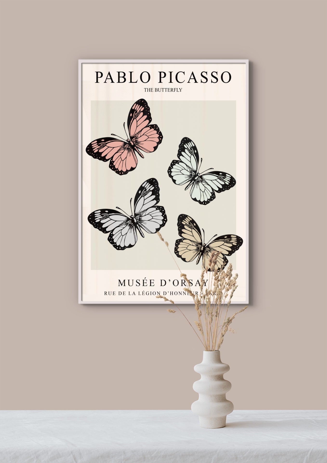 Butterfly Poster | Pablo Picasso