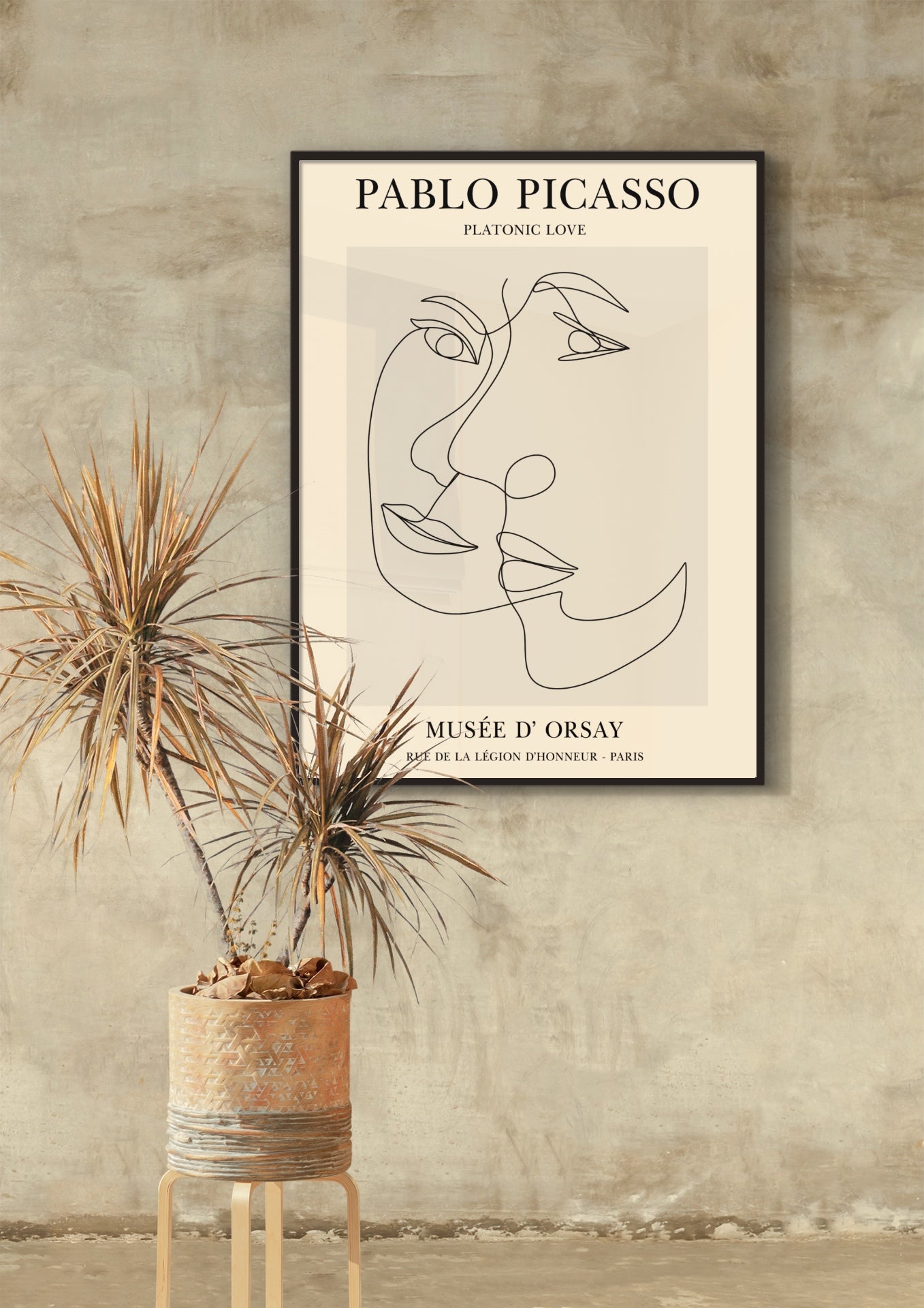 Platonic Love Poster | Pablo Picasso