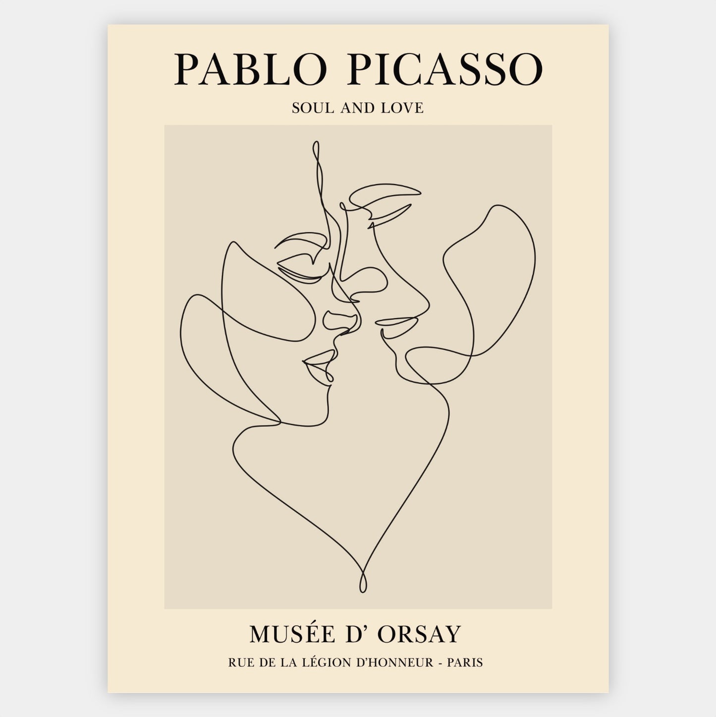 Plagát Soul and Love | Pablo Picasso