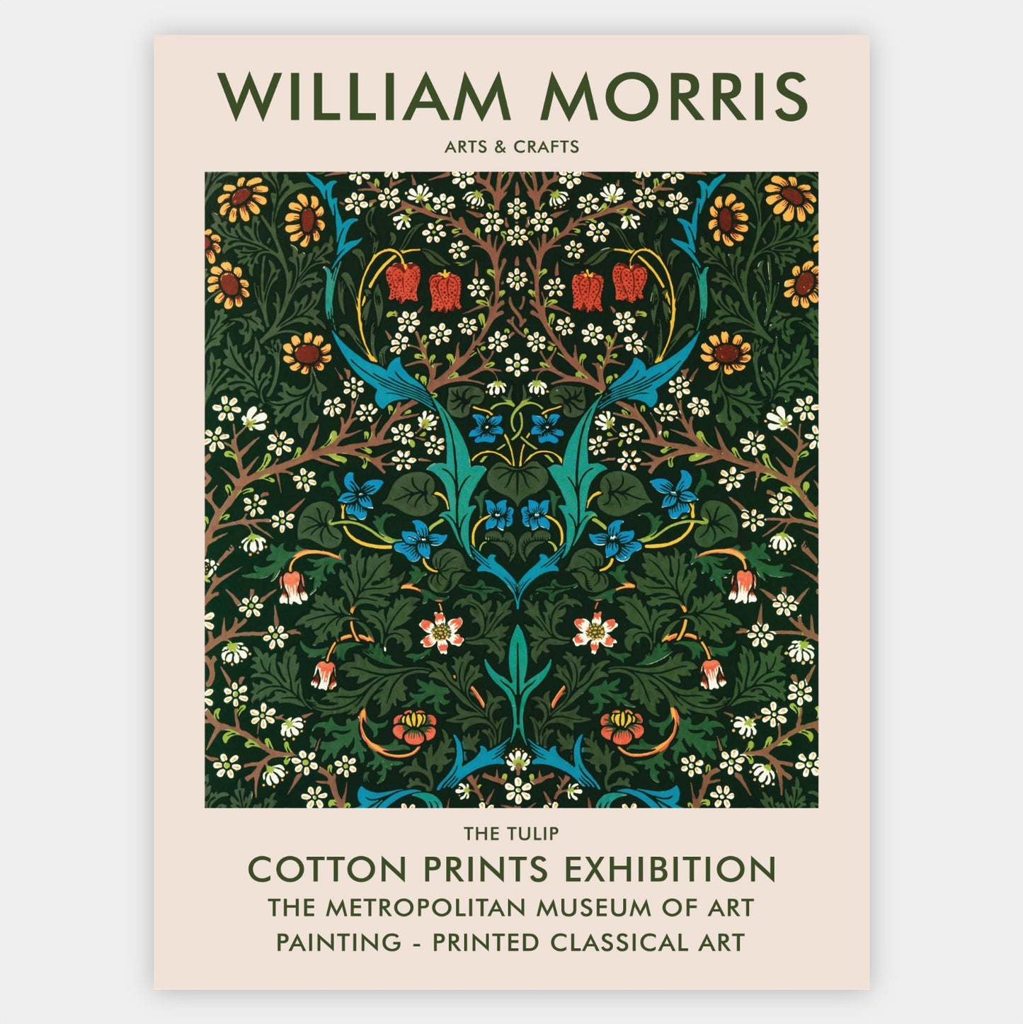 Arts and Crafts poster | William Morris